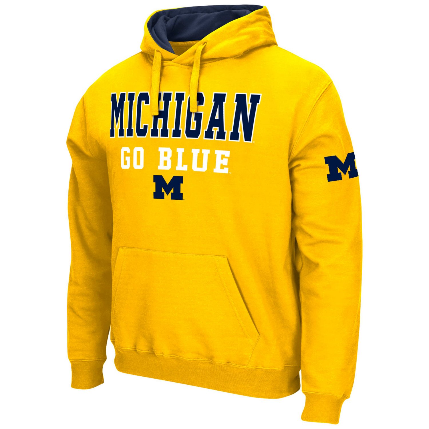 Colosseum Michigan Wolverines Sunrise Pullover Hoodie