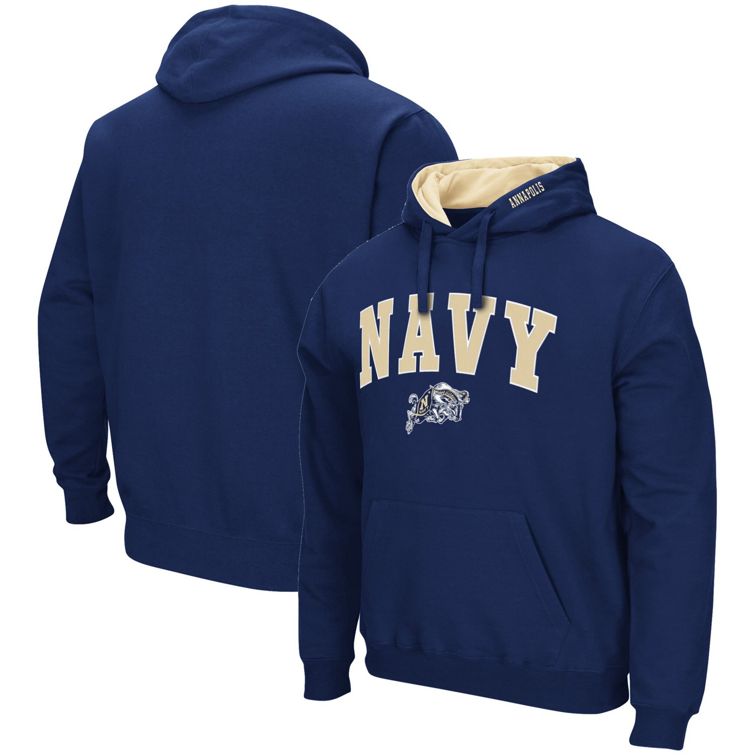 Colosseum Midshipmen Arch  Logo 30 Pullover Hoodie                                                                               - view number 1