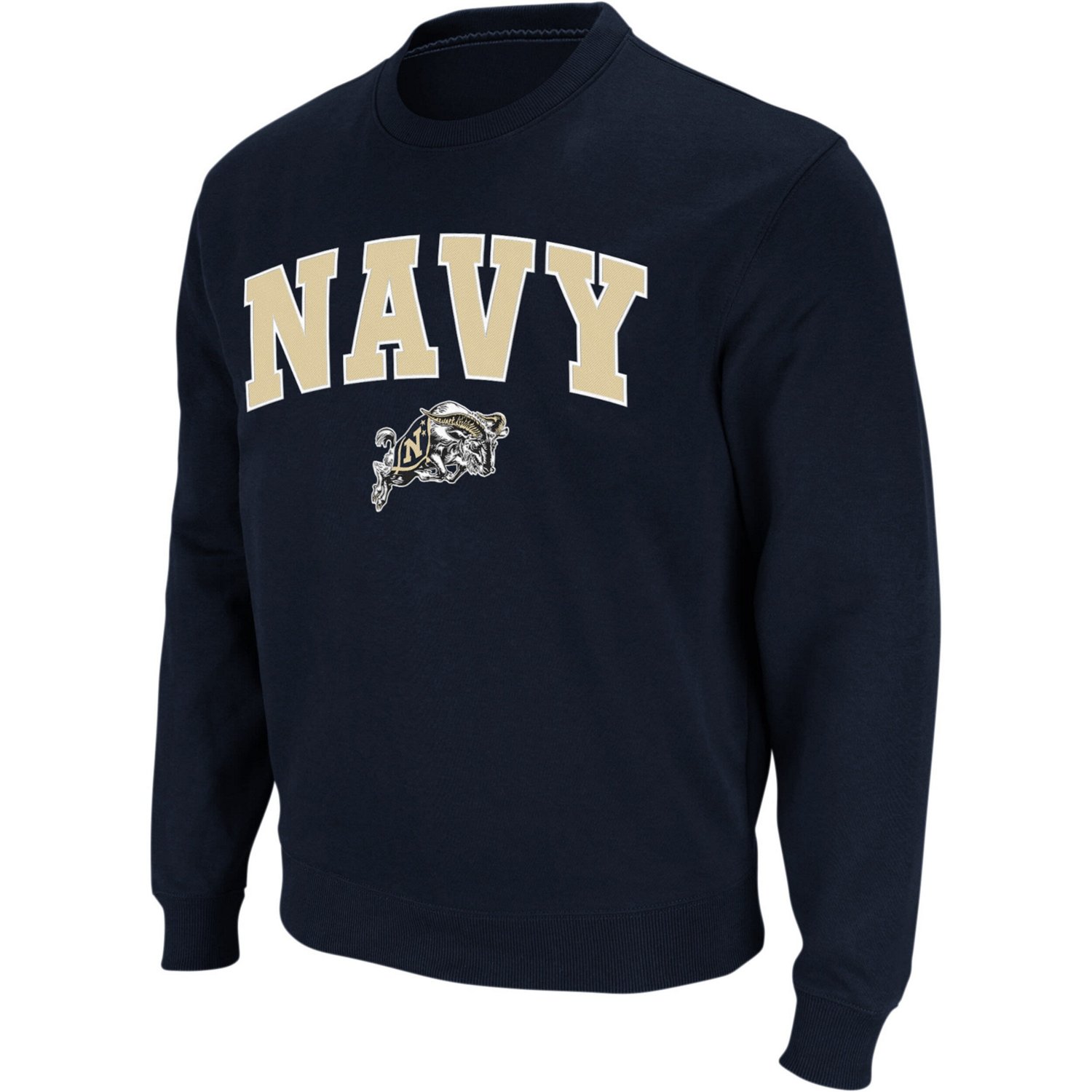 Colosseum Midshipmen Arch  Logo Crew Neck Sweatshirt                                                                             - view number 2