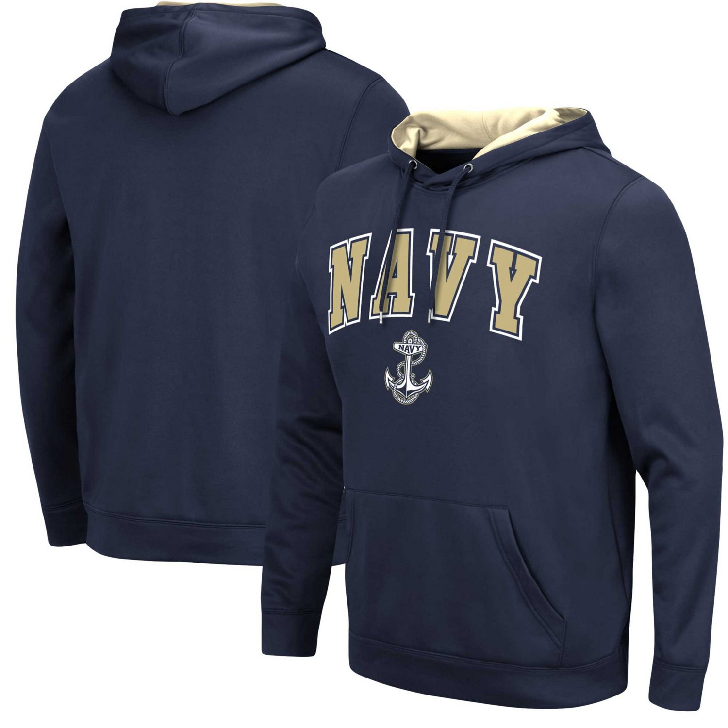 Colosseum Midshipmen Resistance Pullover Hoodie