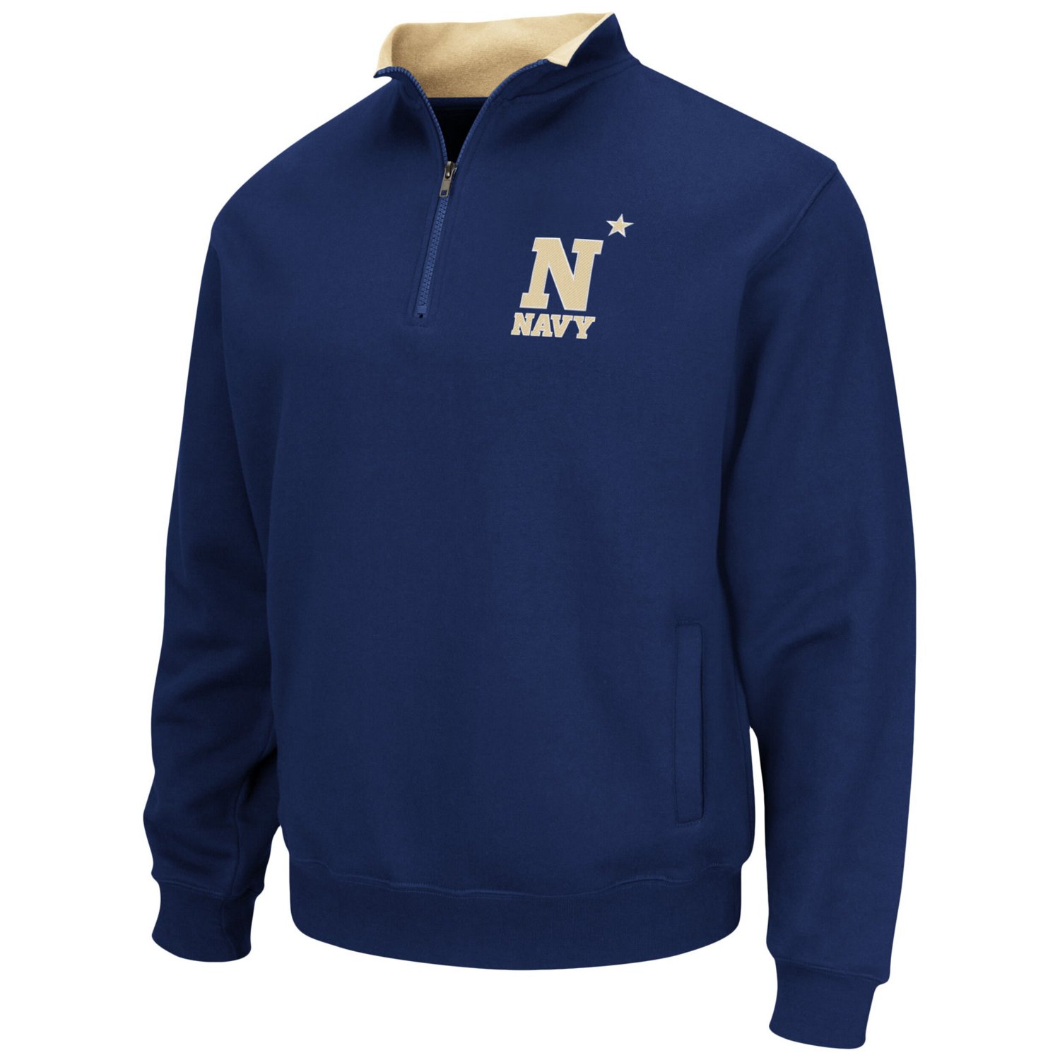 Colosseum Midshipmen Tortugas Team Logo Quarter-Zip Jacket - view number 2
