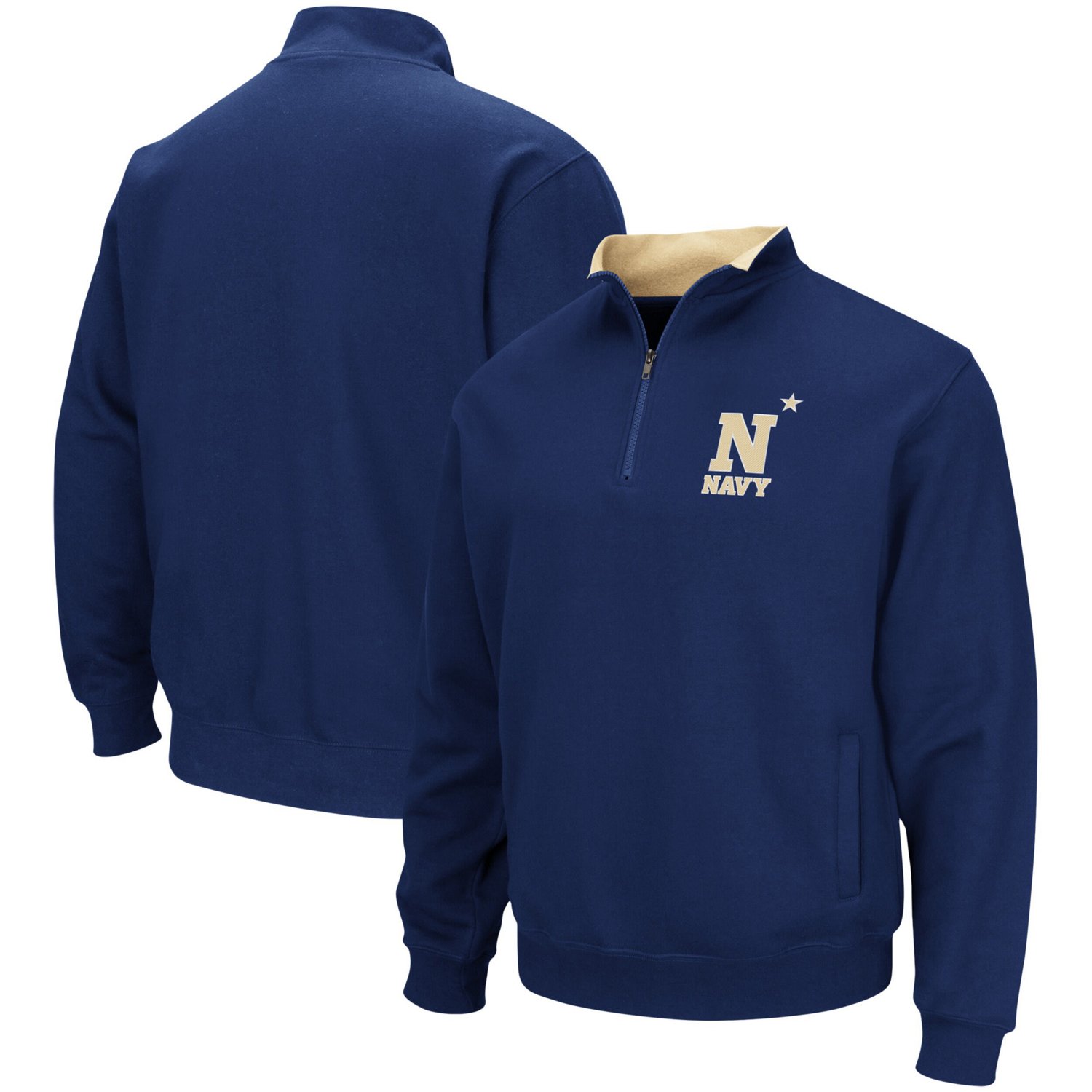 Colosseum Midshipmen Tortugas Team Logo Quarter-Zip Jacket - view number 1
