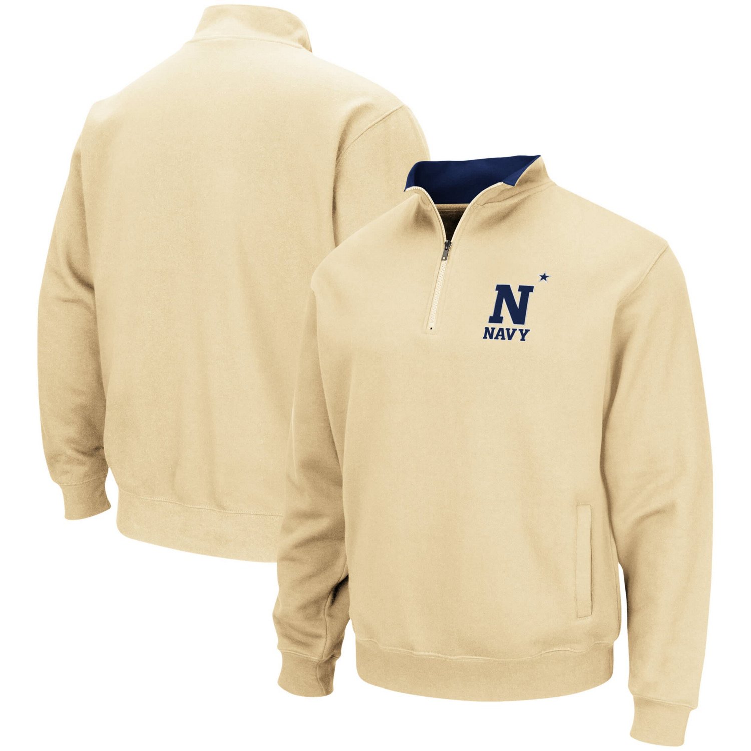 Colosseum Midshipmen Tortugas Team Logo Quarter-Zip Jacket - view number 1