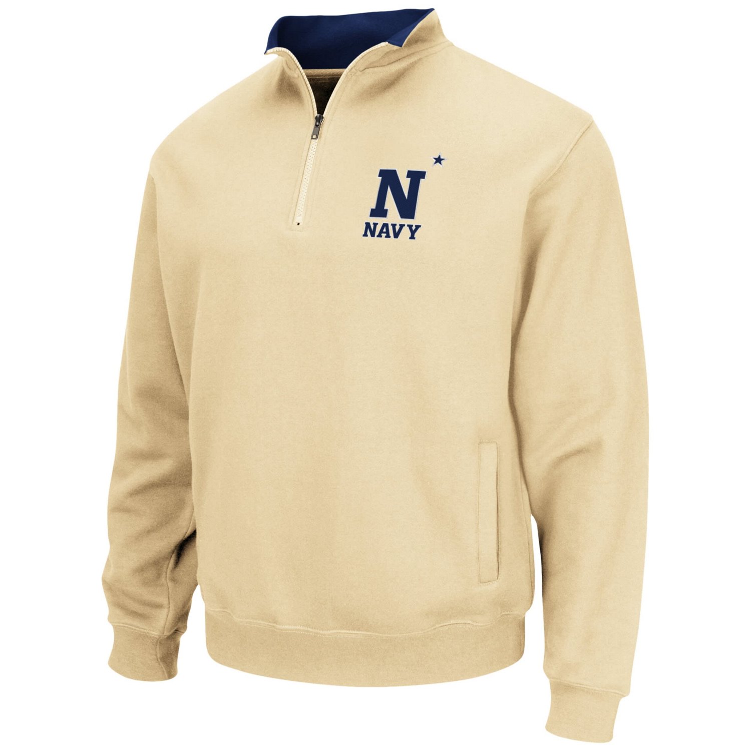 Colosseum Midshipmen Tortugas Team Logo Quarter-Zip Jacket - view number 2