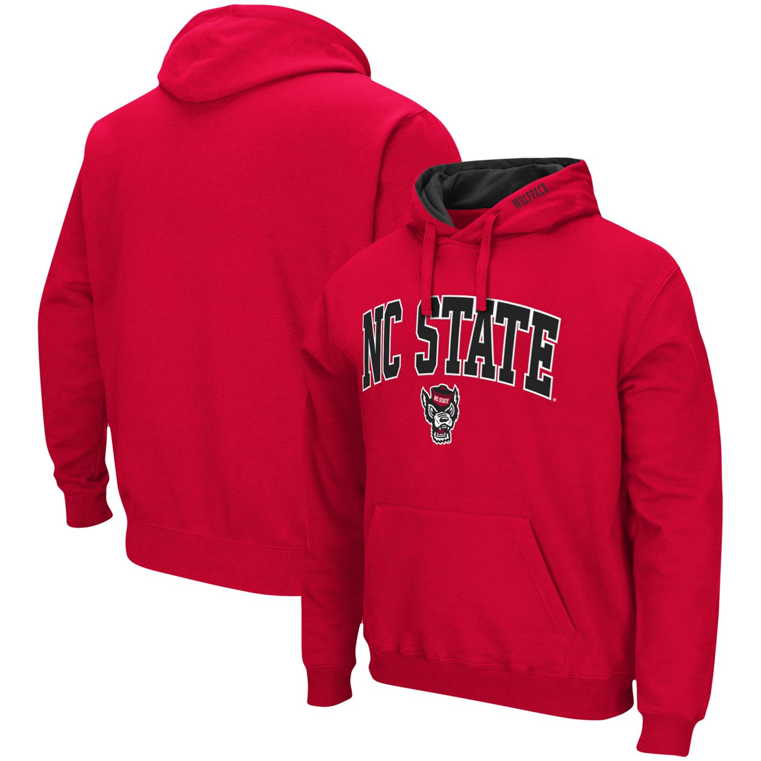 Colosseum NC State Wolfpack Arch  Logo 30 Pullover Hoodie