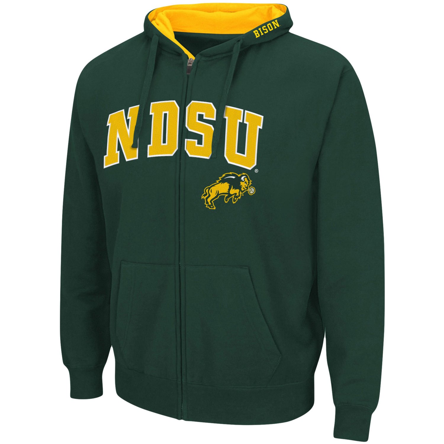 Colosseum NDSU Bison Arch  Logo 30 Full-Zip Hoodie - view number 2