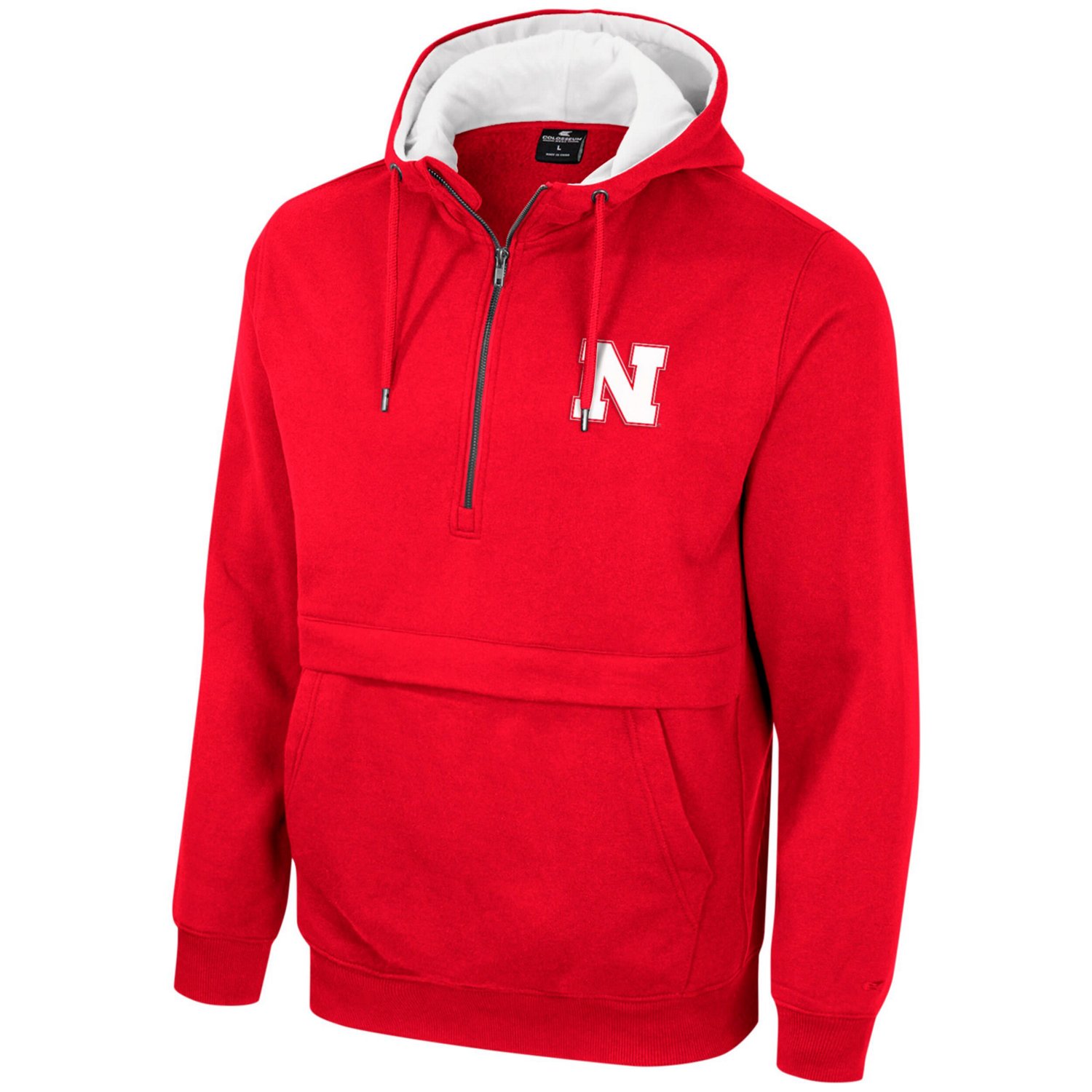 Colosseum Nebraska Huskers Half-Zip Hoodie - view number 2