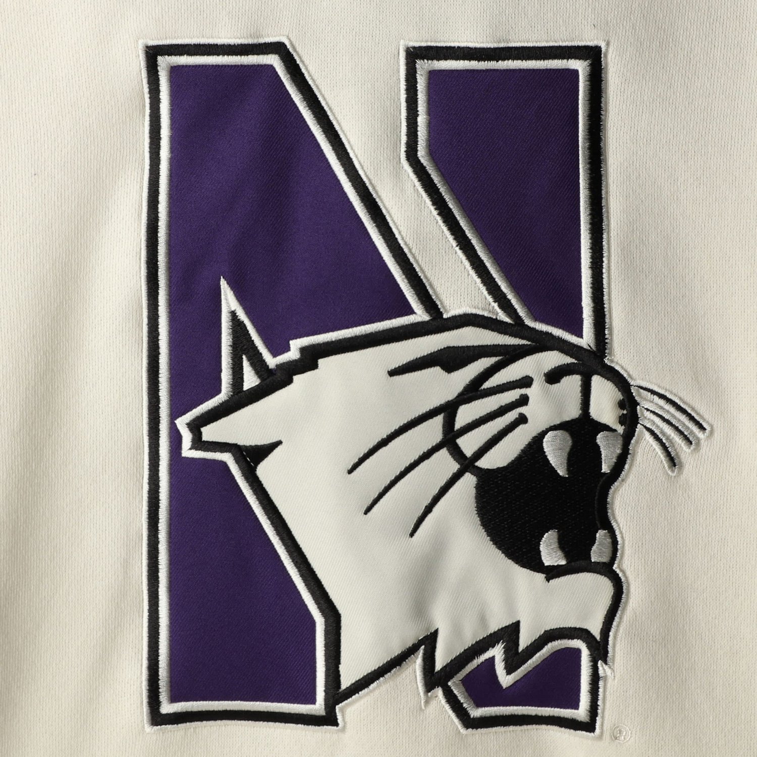 Colosseum Northwestern Wildcats 20 Lace-Up Pullover Hoodie - view number 4