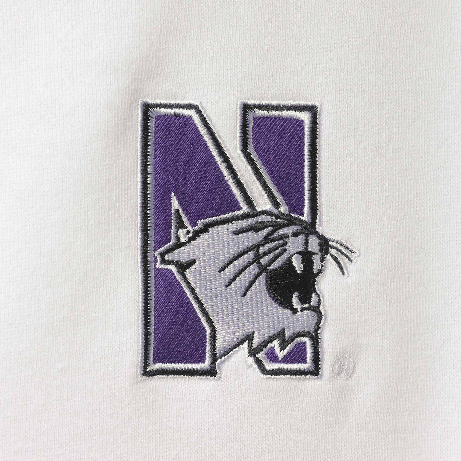 Colosseum Northwestern Wildcats Tortugas Logo Quarter-Zip Jacket                                                                 - view number 4