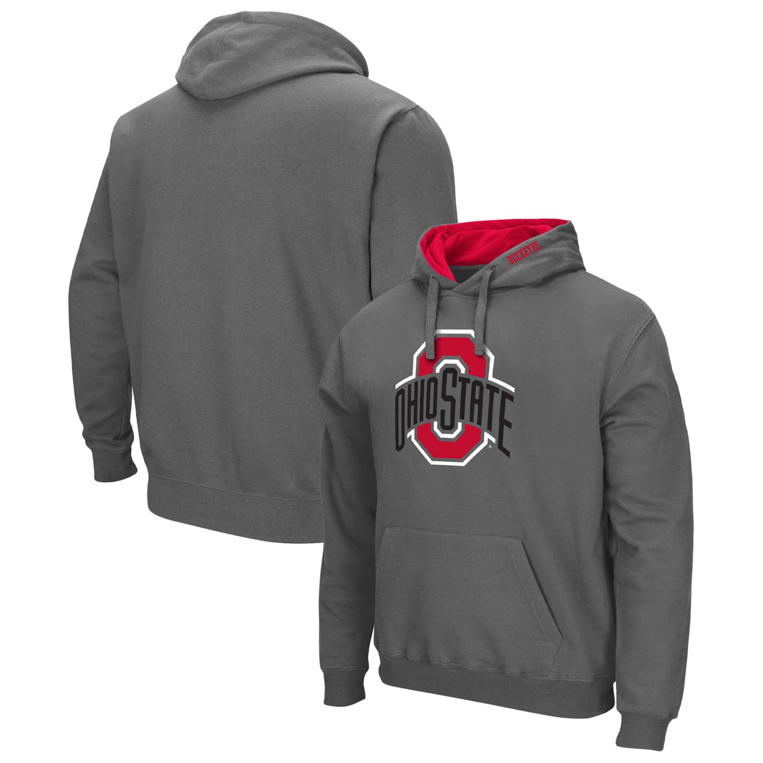Colosseum Ohio State Buckeyes Arch  Logo 30 Pullover Hoodie                                                                      - view number 1