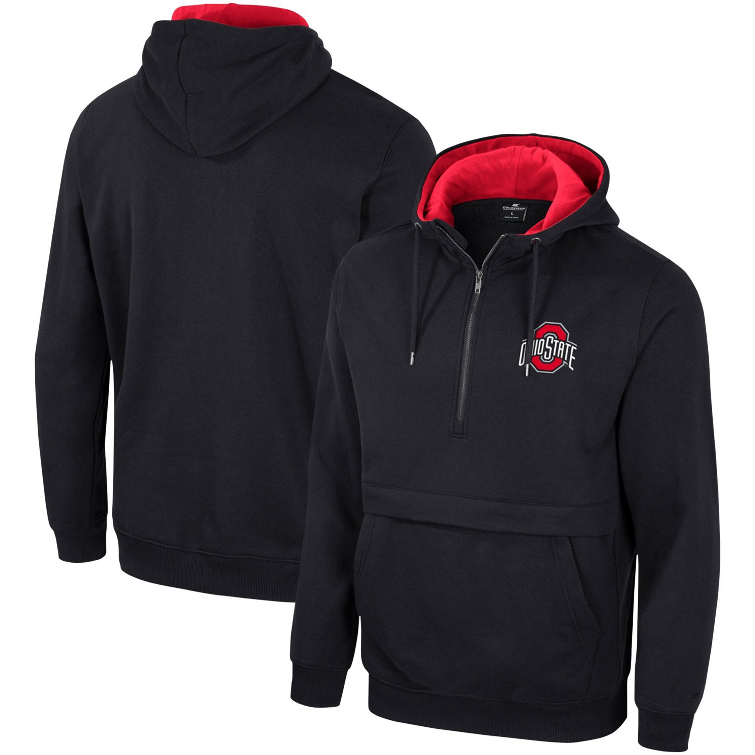 Ohio state zipper hoodie hotsell