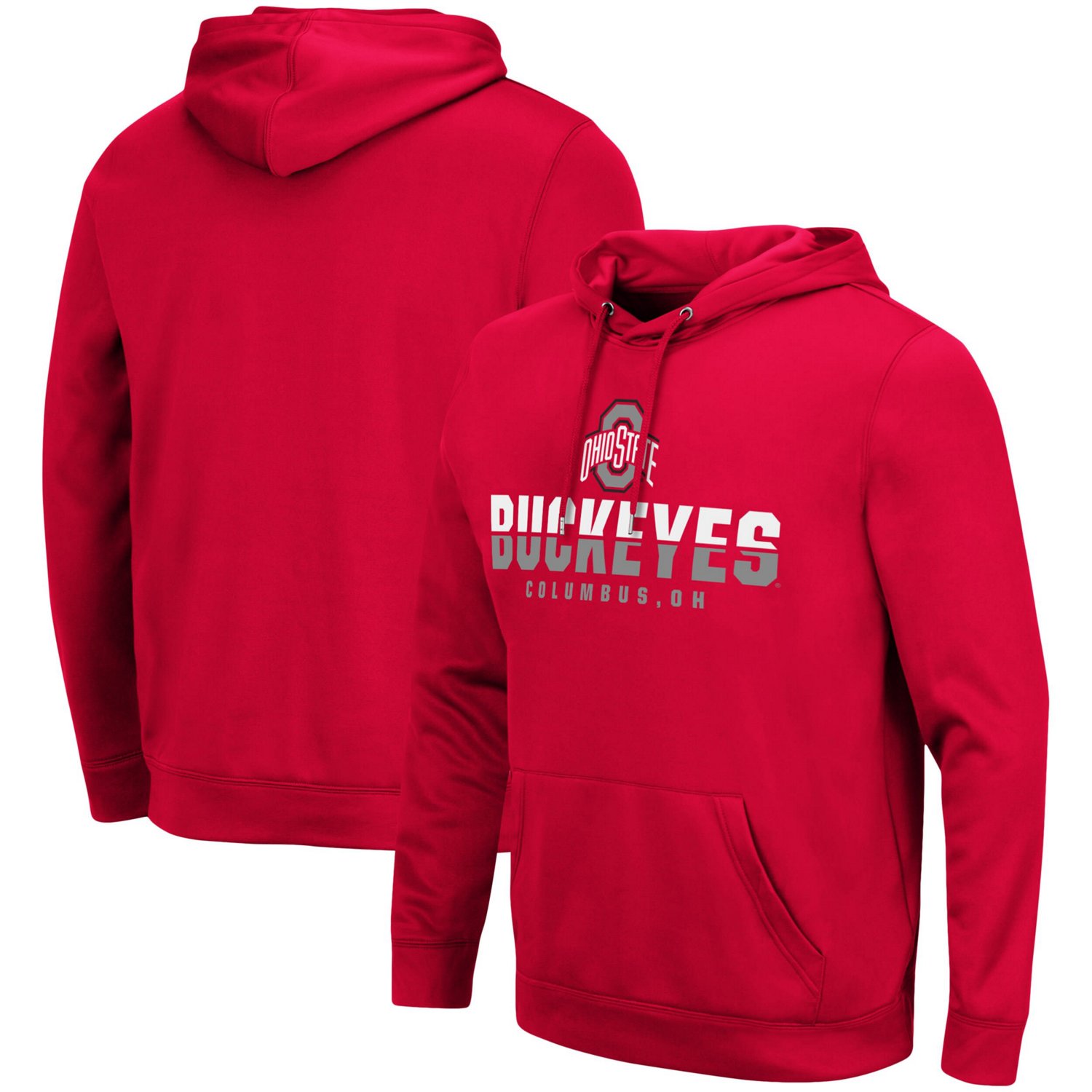 Colosseum Ohio State Buckeyes Lantern Pullover Hoodie