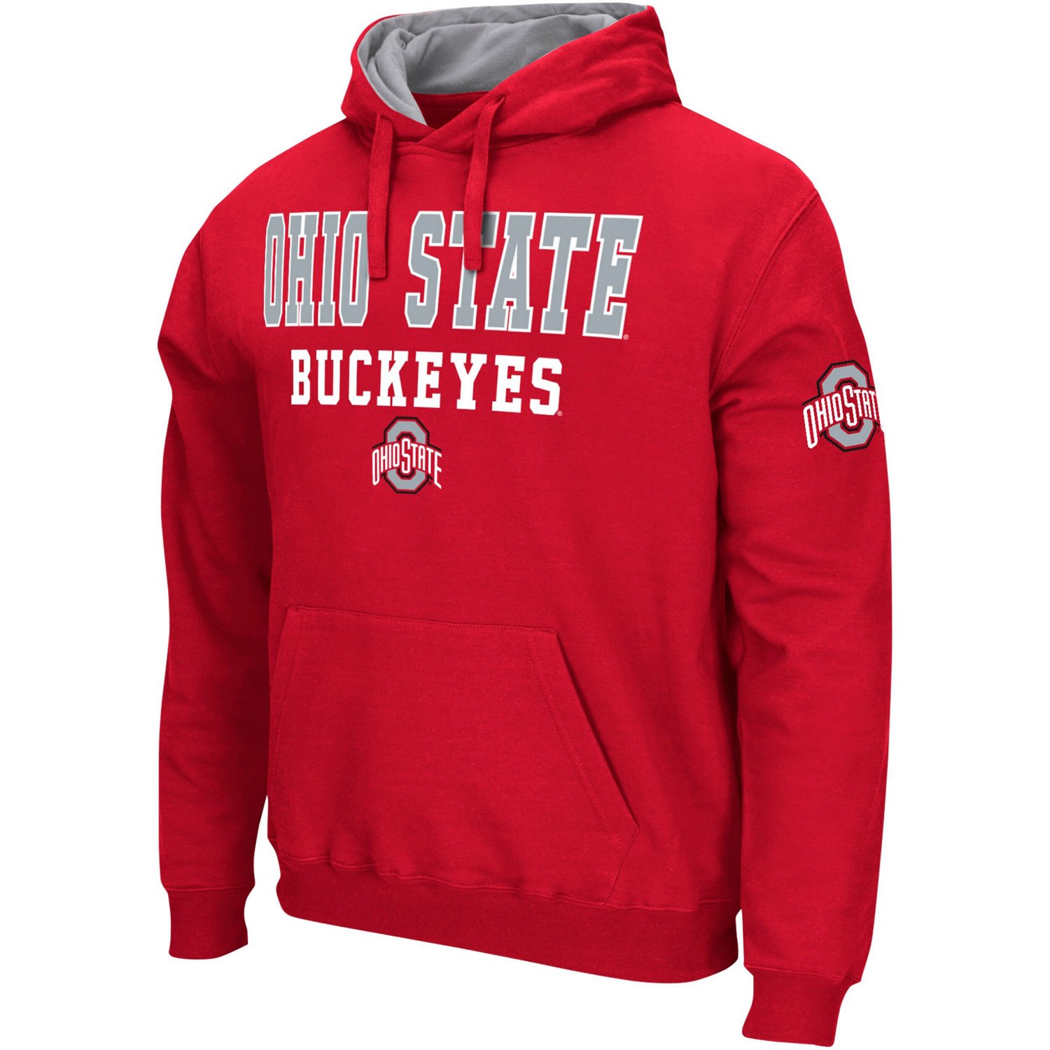 Colosseum Ohio State Buckeyes Sunrise Pullover Hoodie - view number 2