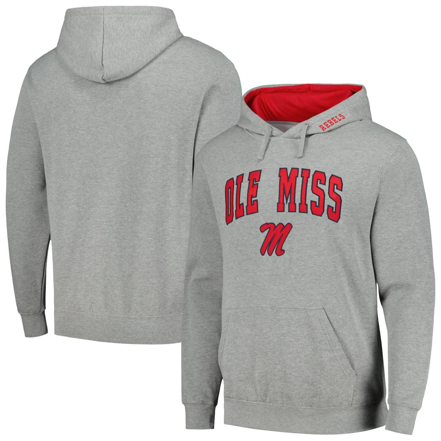 Colosseum Ole Miss Rebels Arch  Logo 30 Pullover Hoodie                                                                          - view number 1