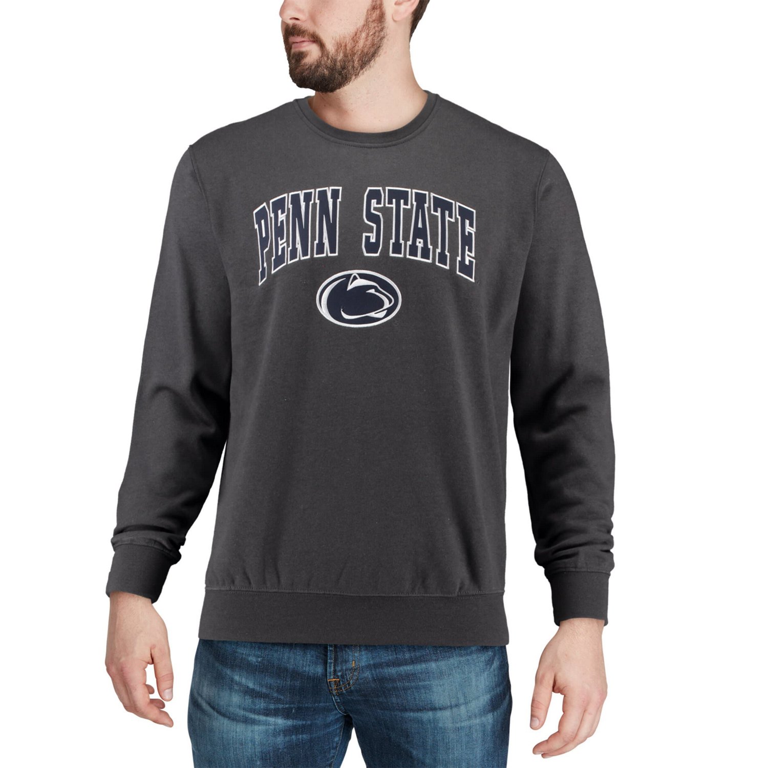 Colosseum Penn State Nittany Lions Arch  Logo Crew Neck Sweatshirt - view number 4