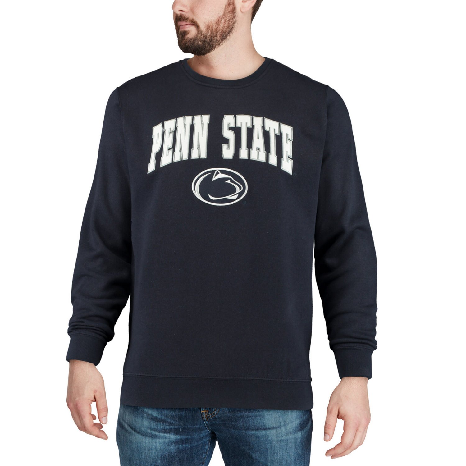 Colosseum Penn State Nittany Lions Arch  Logo Crew Neck Sweatshirt - view number 4