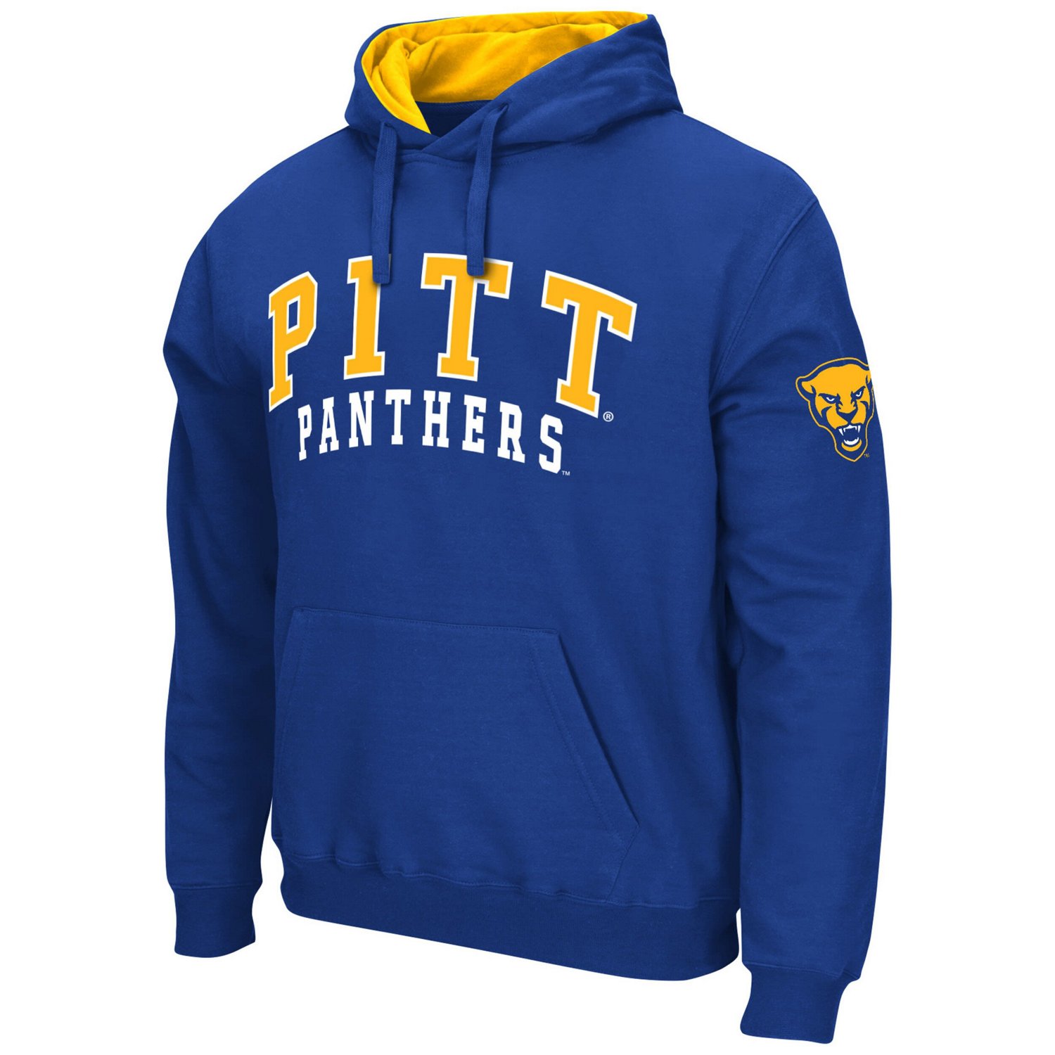 Colosseum Pitt Panthers Double Arch Pullover Hoodie                                                                              - view number 2