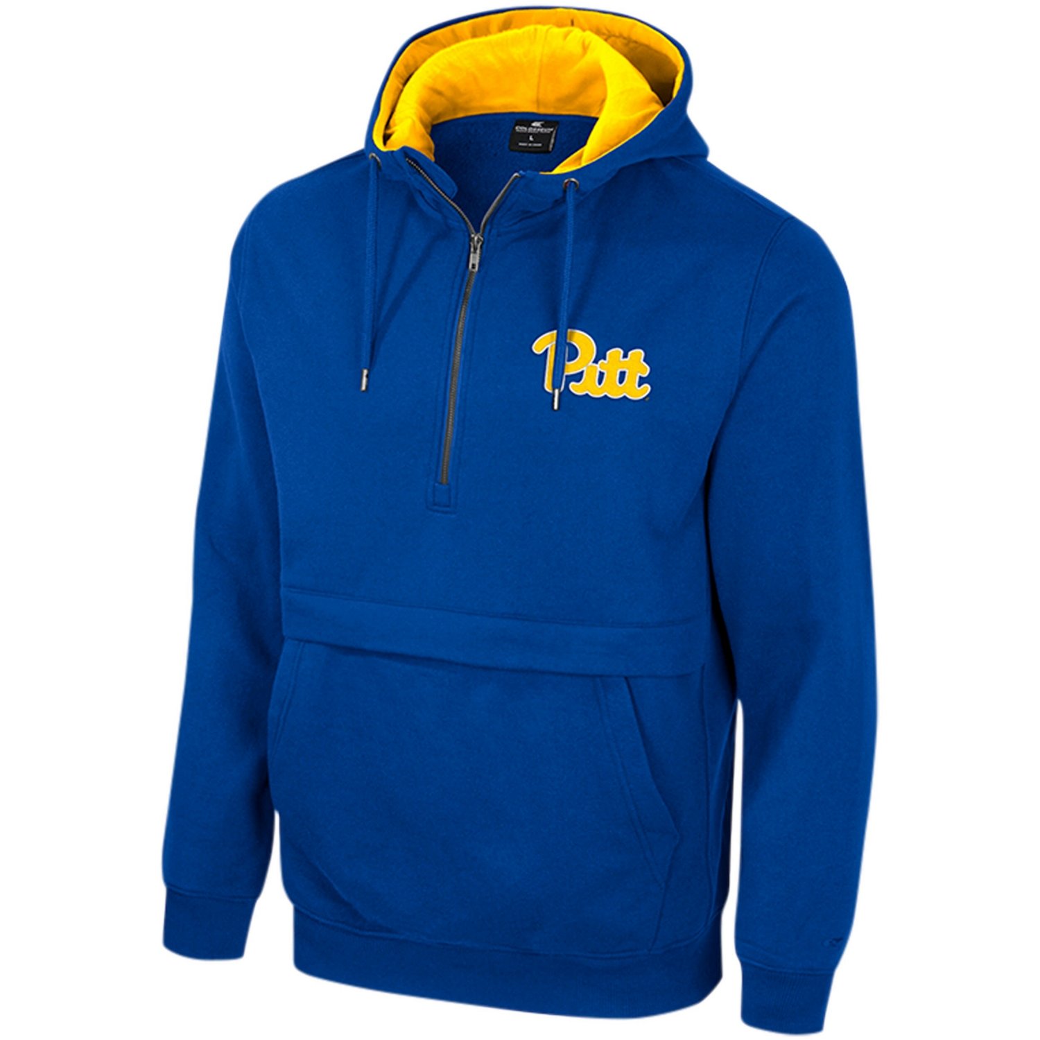 Colosseum Pitt Panthers Half-Zip Hoodie                                                                                          - view number 2