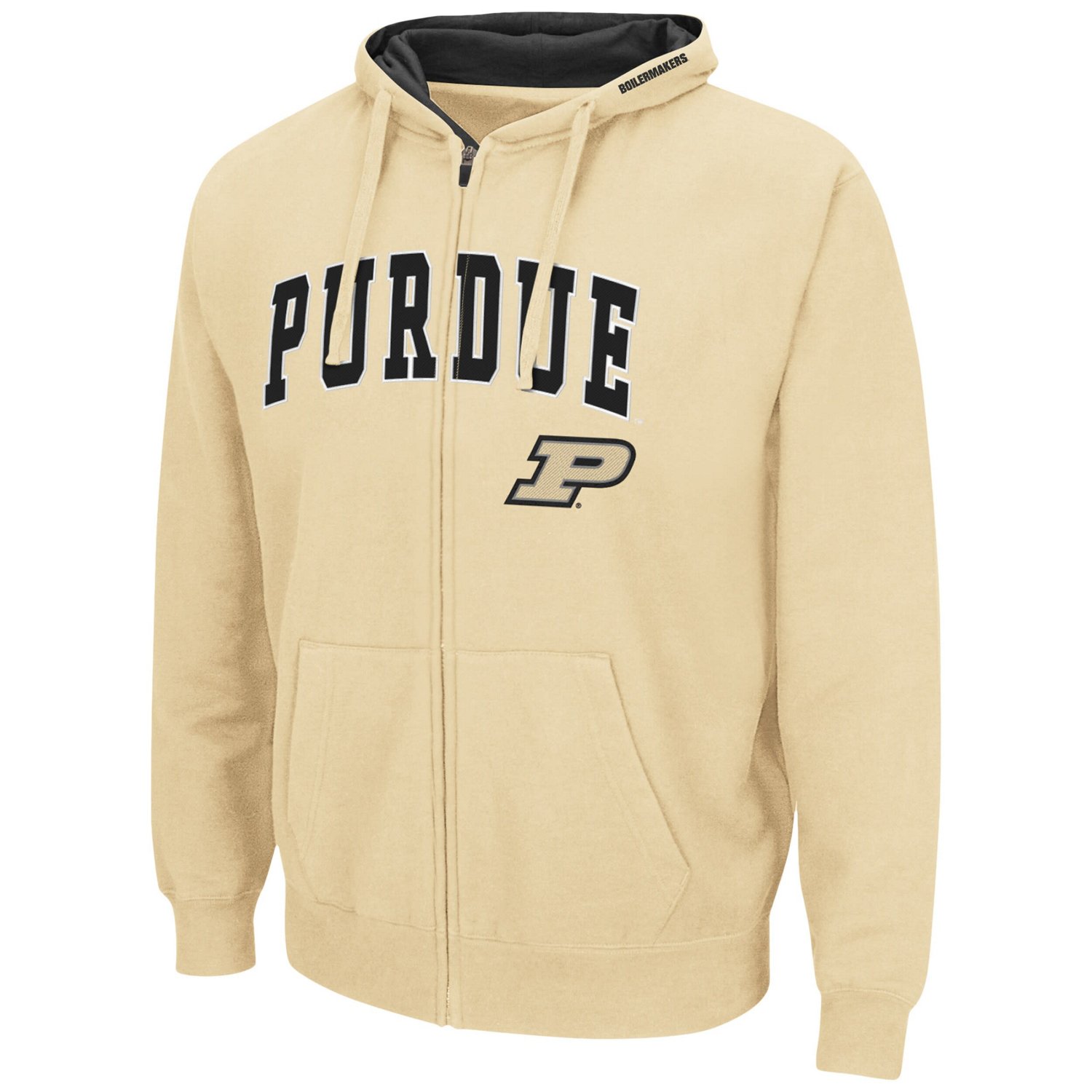 Colosseum Purdue Boilermakers Arch  Logo 30 Full-Zip Hoodie - view number 2