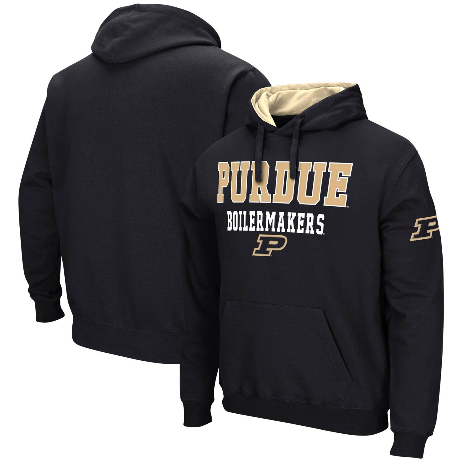 Colosseum Purdue Boilermakers Sunrise Pullover Hoodie                                                                            - view number 1