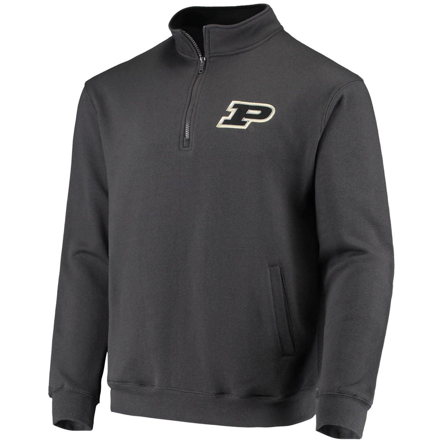 Colosseum Purdue Boilermakers Tortugas Logo Quarter-Zip Jacket - view number 2