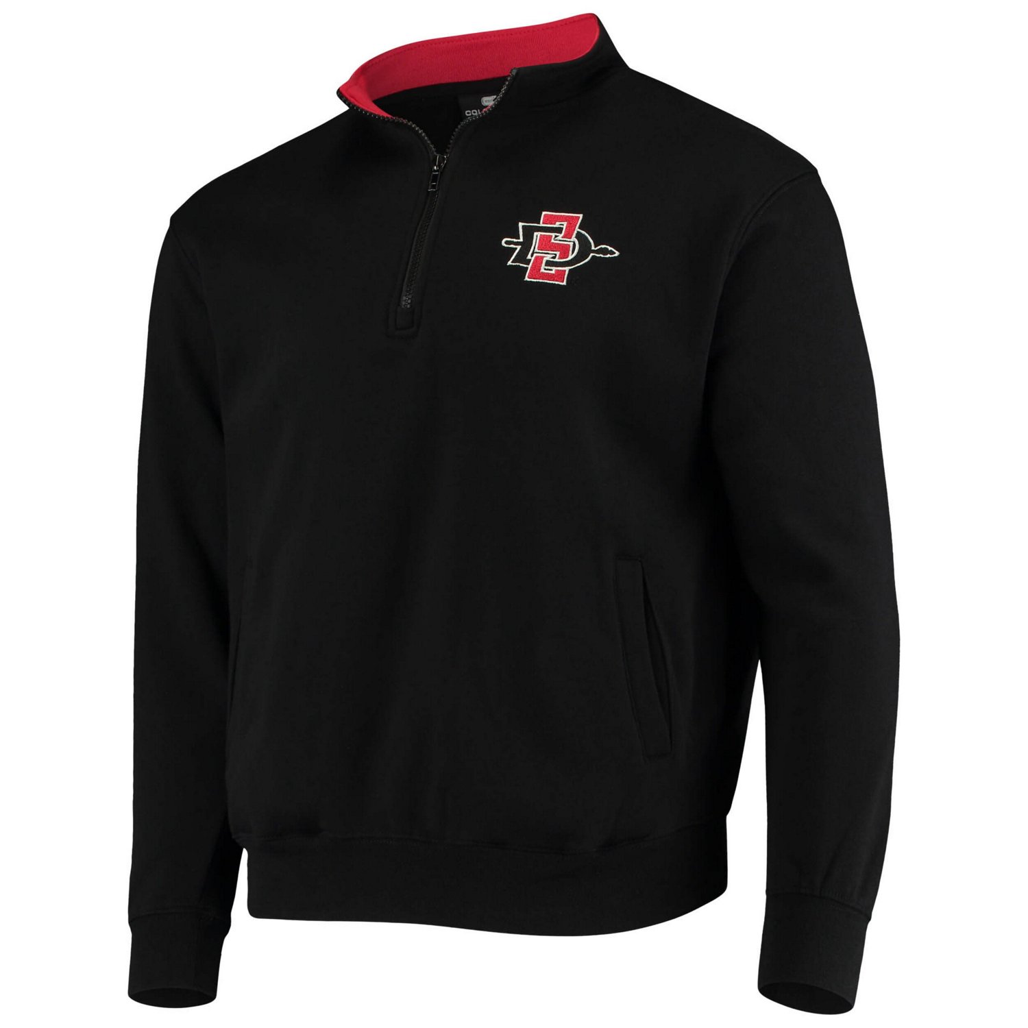 Colosseum San Diego State Aztecs Tortugas Logo Quarter-Zip Jacket