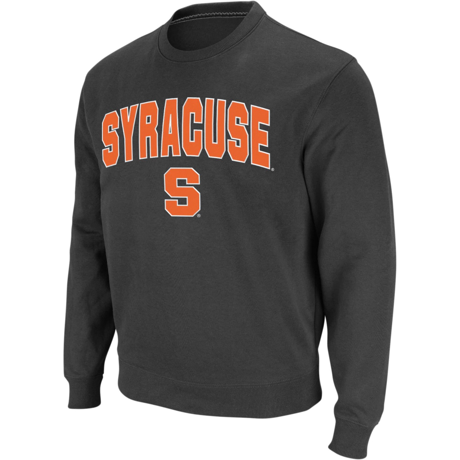 Colosseum Syracuse Orange Arch  Logo Crew Neck Sweatshirt                                                                        - view number 2