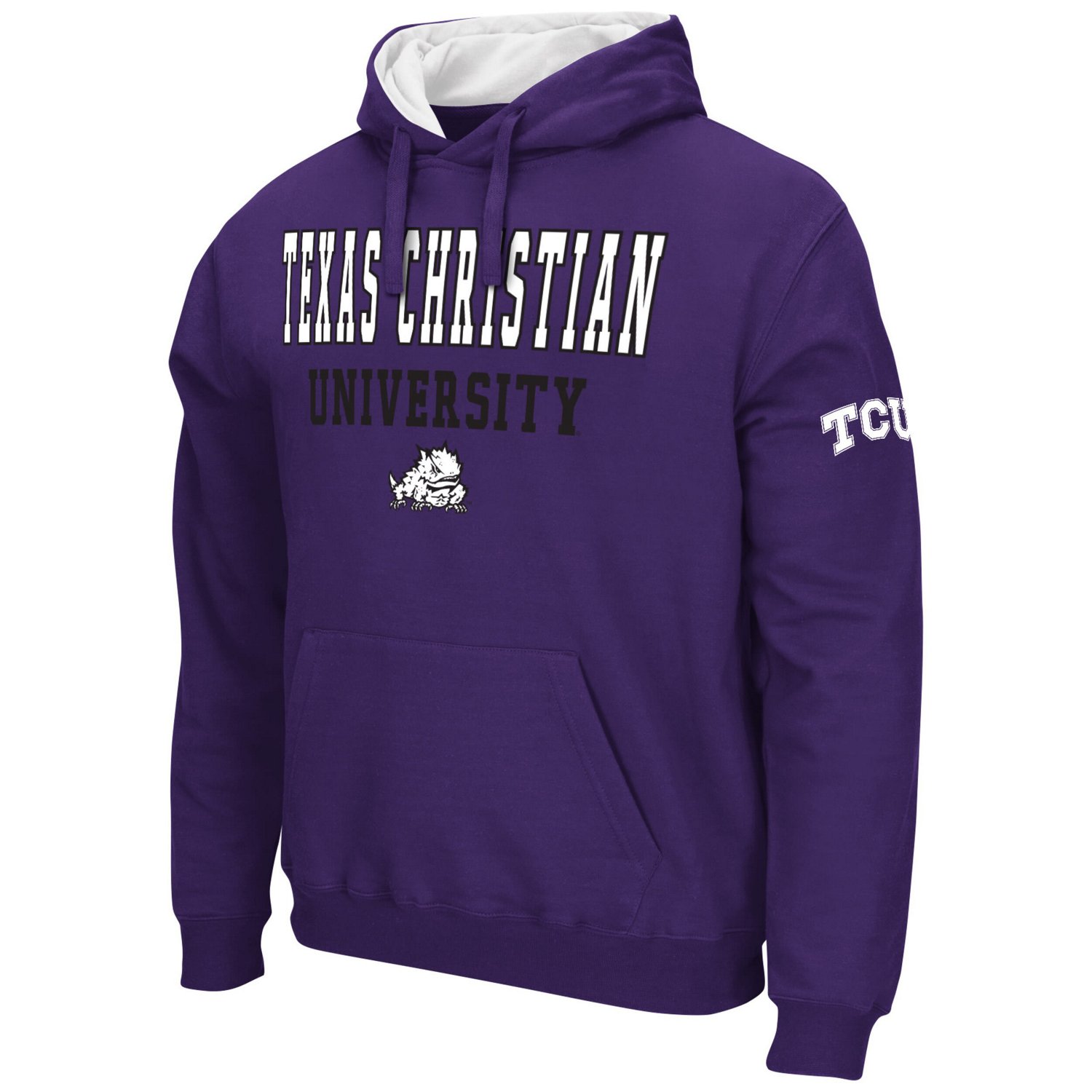 Colosseum TCU Horned Frogs Sunrise Pullover Hoodie                                                                               - view number 2