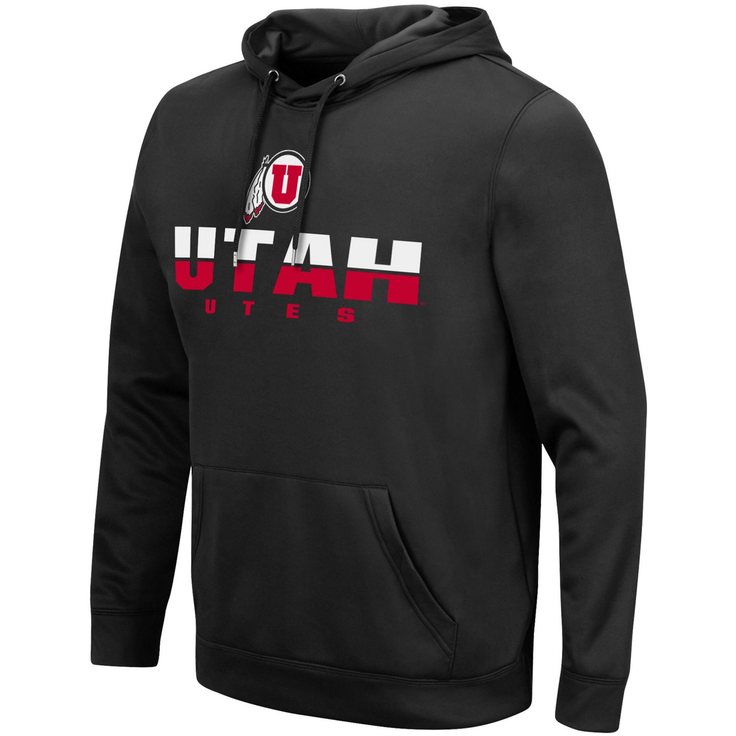 Colosseum Utah Utes Lantern Pullover Hoodie                                                                                      - view number 2