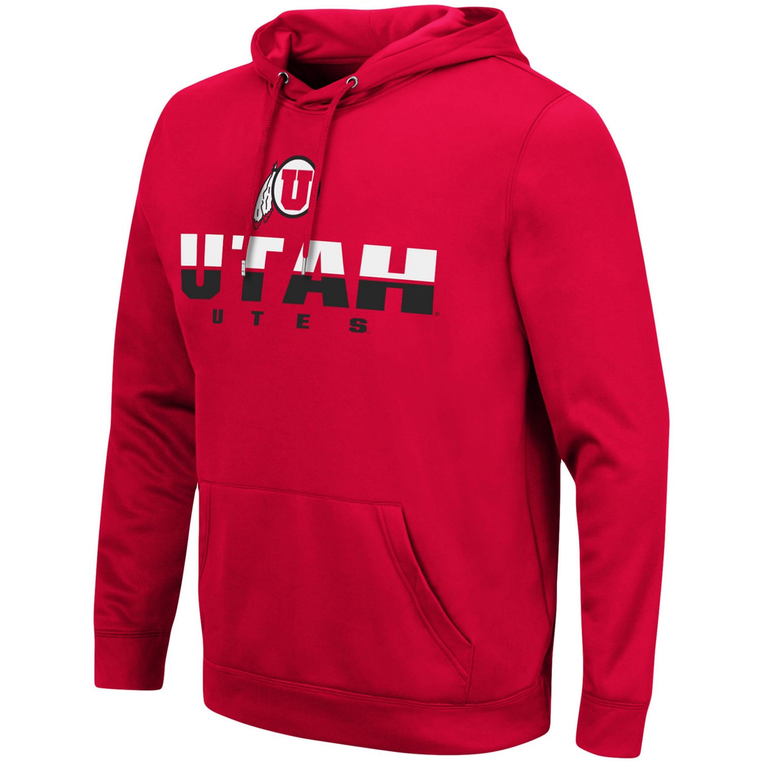 Colosseum Utah Utes Lantern Pullover Hoodie                                                                                      - view number 2