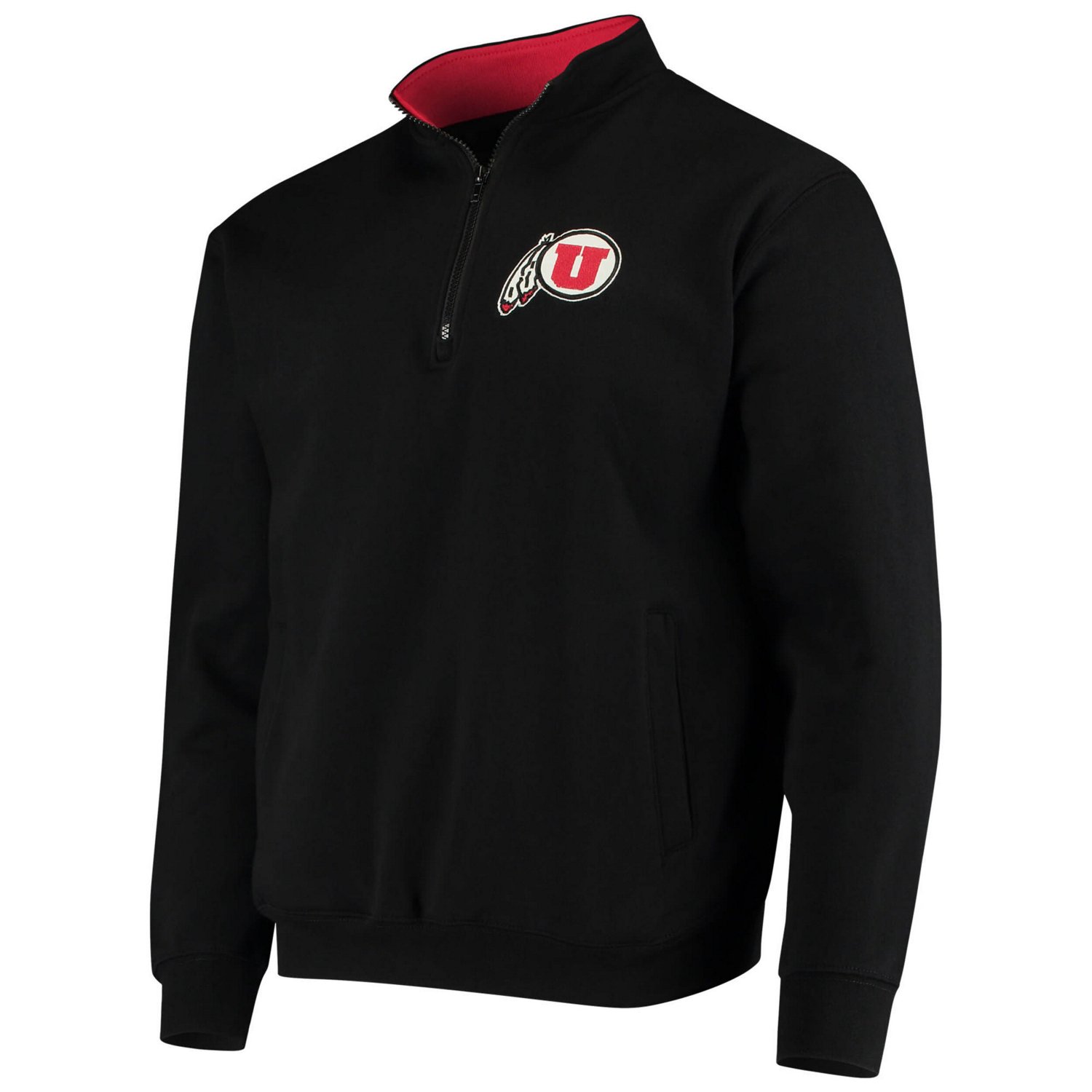 Colosseum Utah Utes Tortugas Logo Quarter-Zip Jacket                                                                             - view number 2