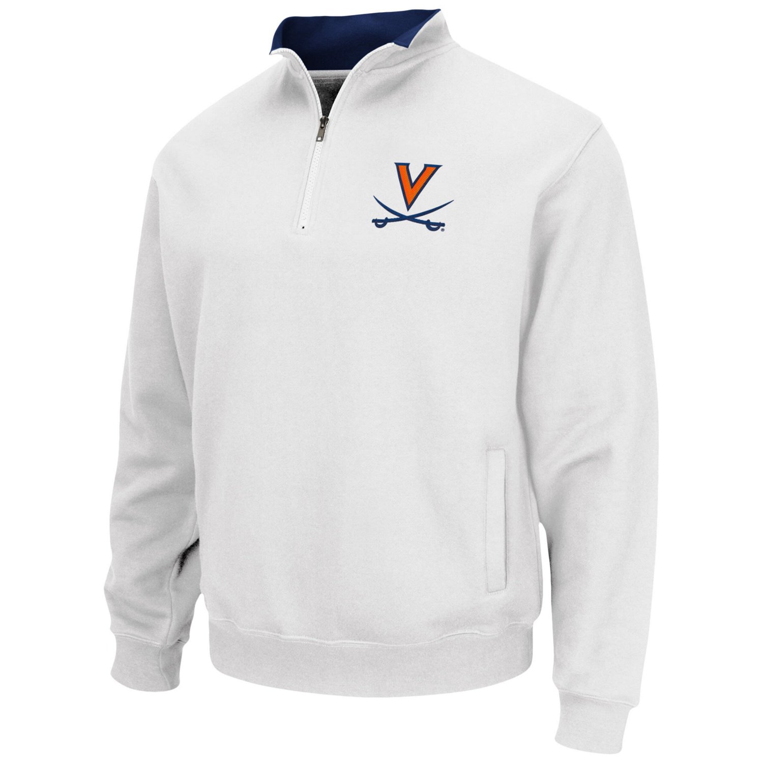 Colosseum Virginia Cavaliers Tortugas Team Logo Quarter-Zip Jacket - view number 2