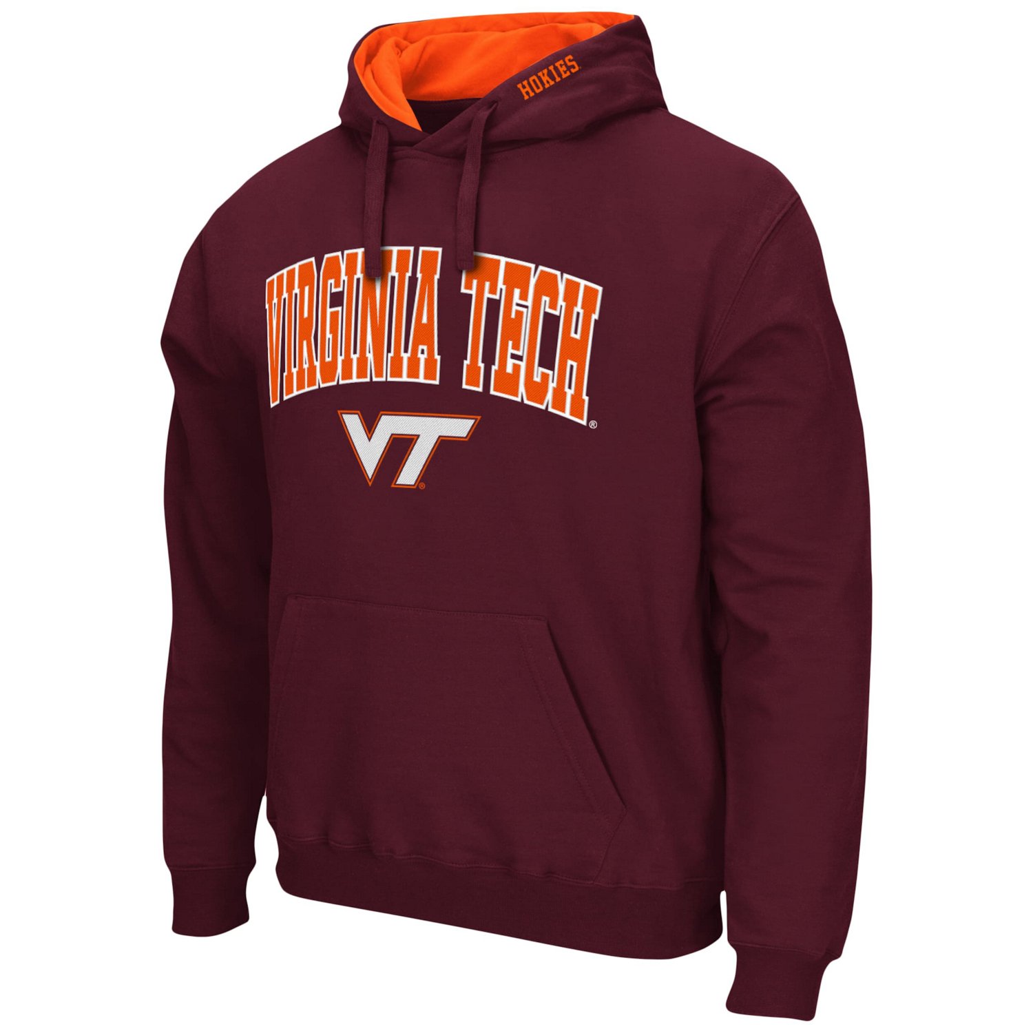 Colosseum Virginia Tech Hokies Arch  Logo 30 Pullover Hoodie