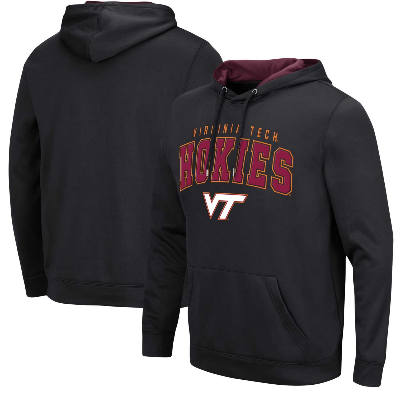 Colosseum Virginia Tech Hokies Resistance Pullover Hoodie
