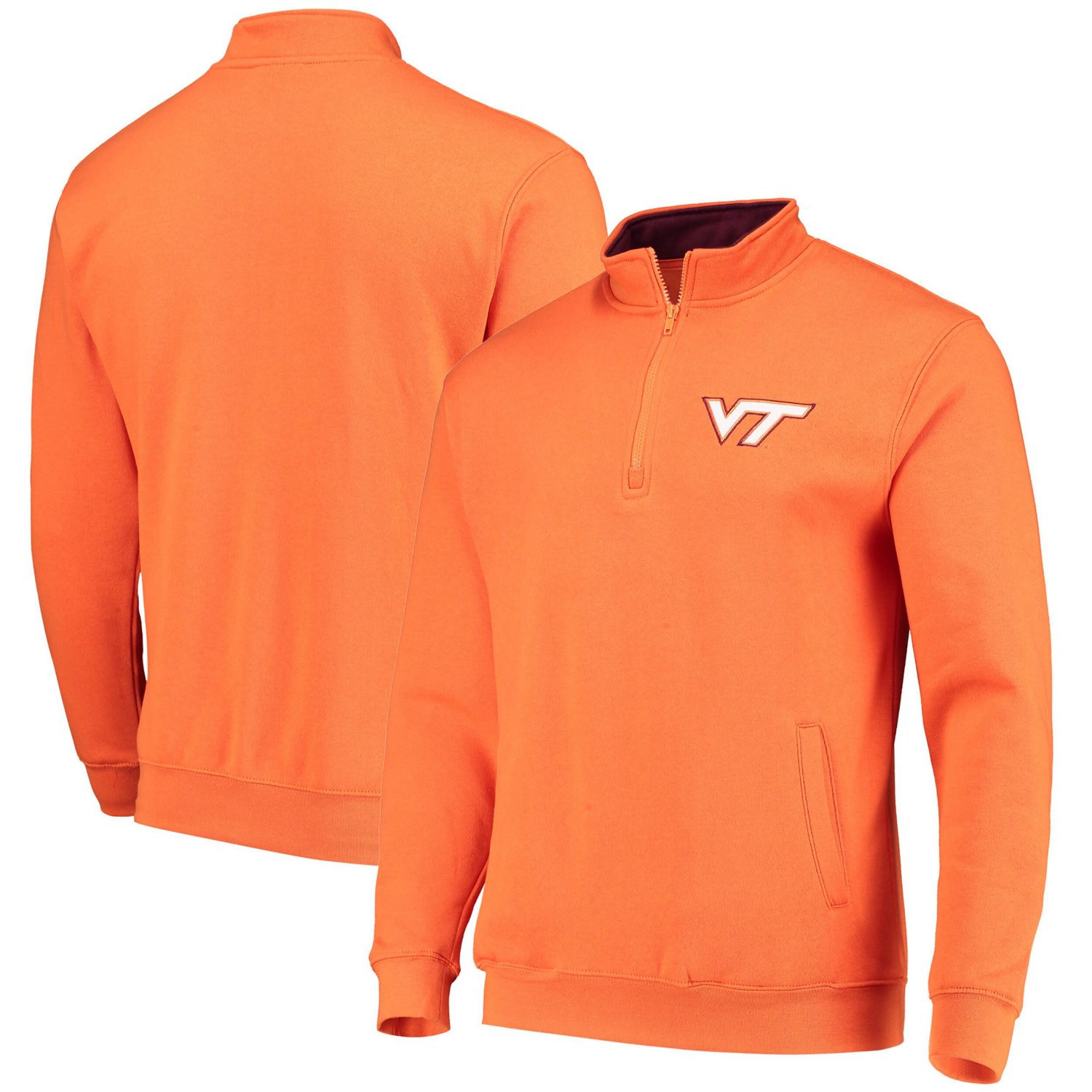 Colosseum Virginia Tech Hokies Tortugas Logo Quarter-Zip Jacket