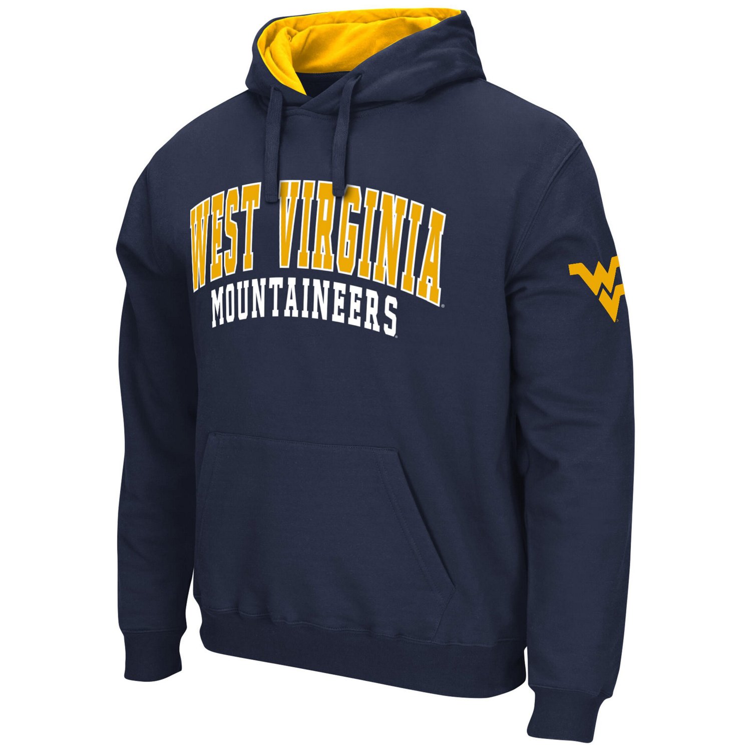 Colosseum West Virginia Mountaineers Double Arch Pullover Hoodie - view number 2