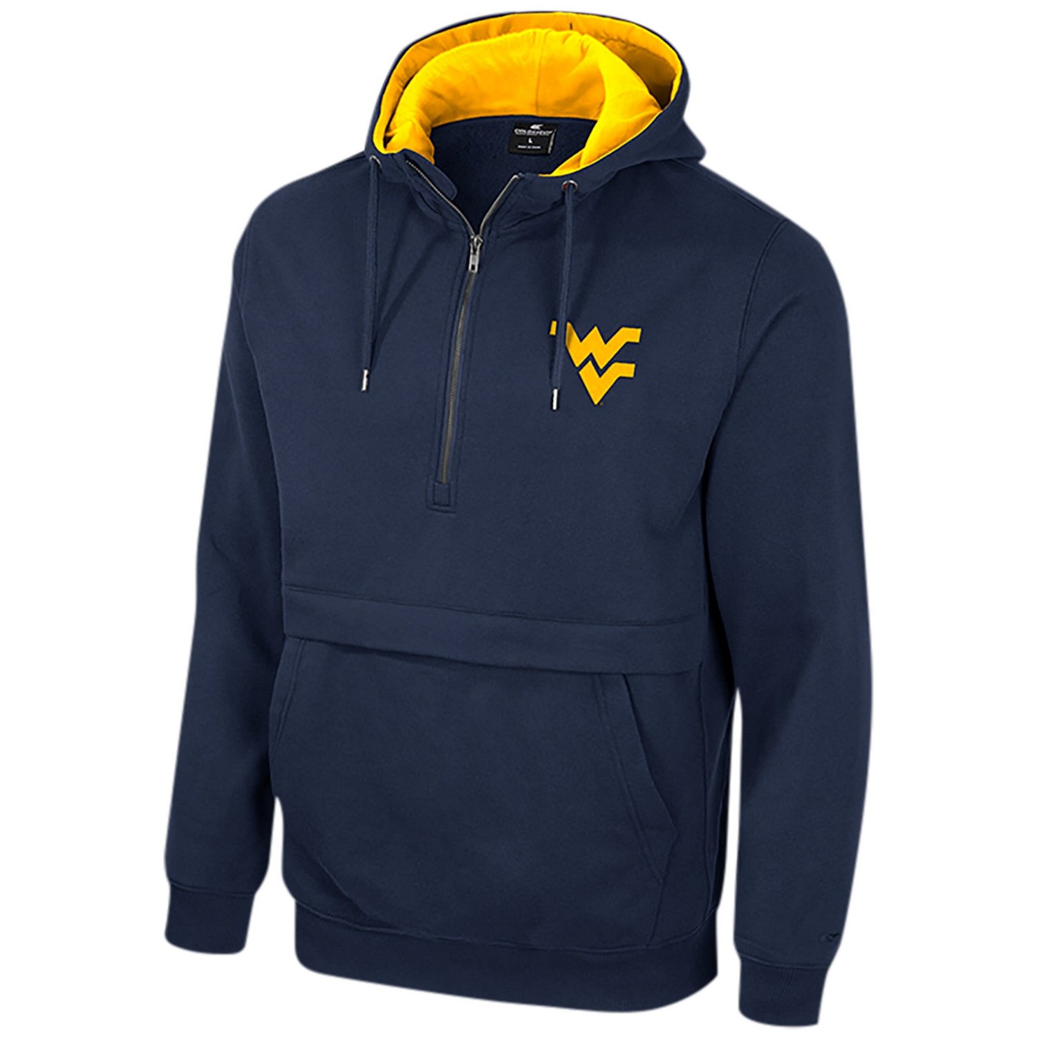 Colosseum West Virginia Mountaineers Half-Zip Hoodie - view number 2