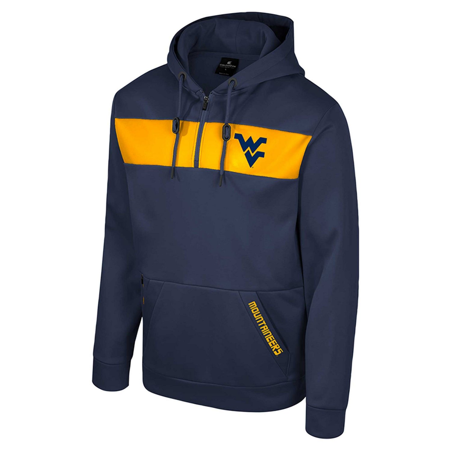 Colosseum West Virginia Mountaineers Quarter-Zip Hoodie - view number 2