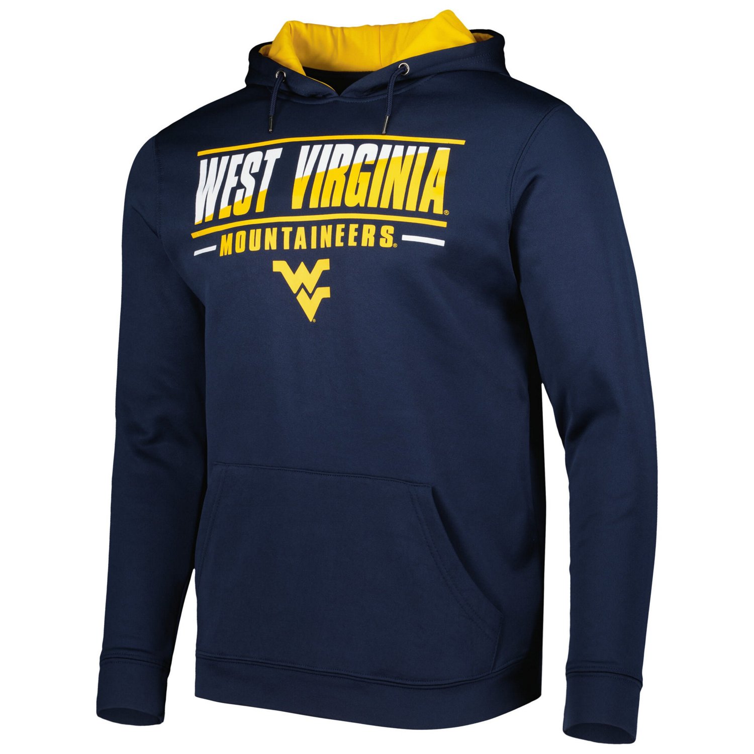Colosseum West Virginia Mountaineers Slash Stack 20 Pullover Hoodie - view number 2
