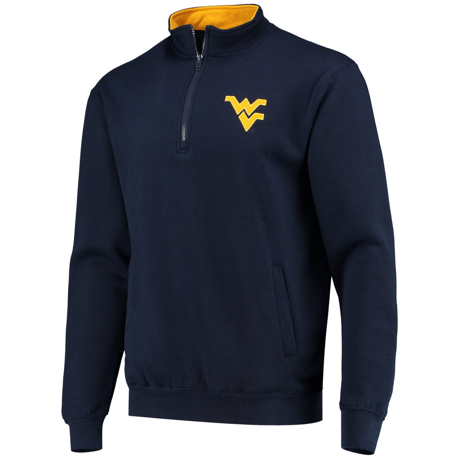 Colosseum West Virginia Mountaineers Tortugas Logo Quarter-Zip Jacket - view number 2