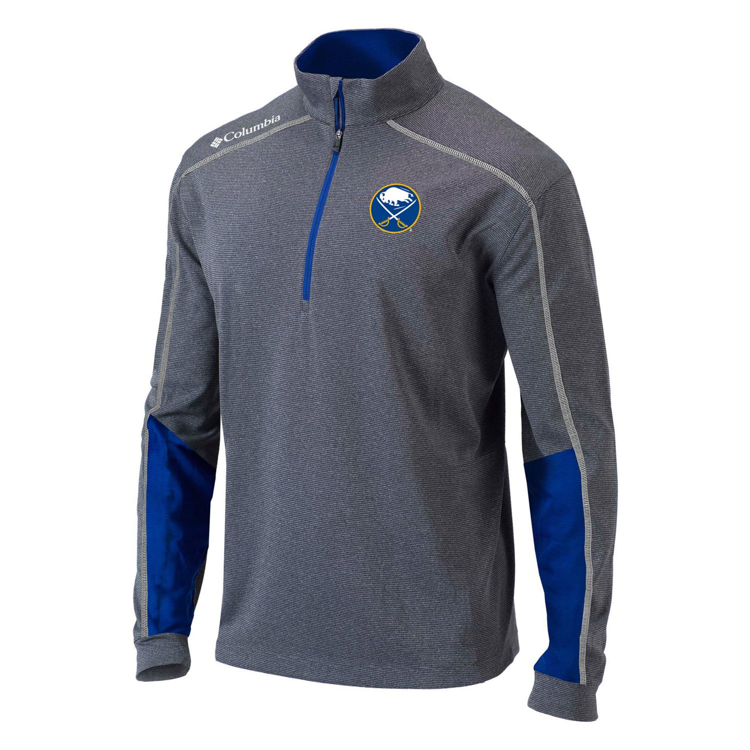 Columbia / Buffalo Sabres Omni-Wick Shotgun 20 Quarter-Zip Pullover Top - view number 2