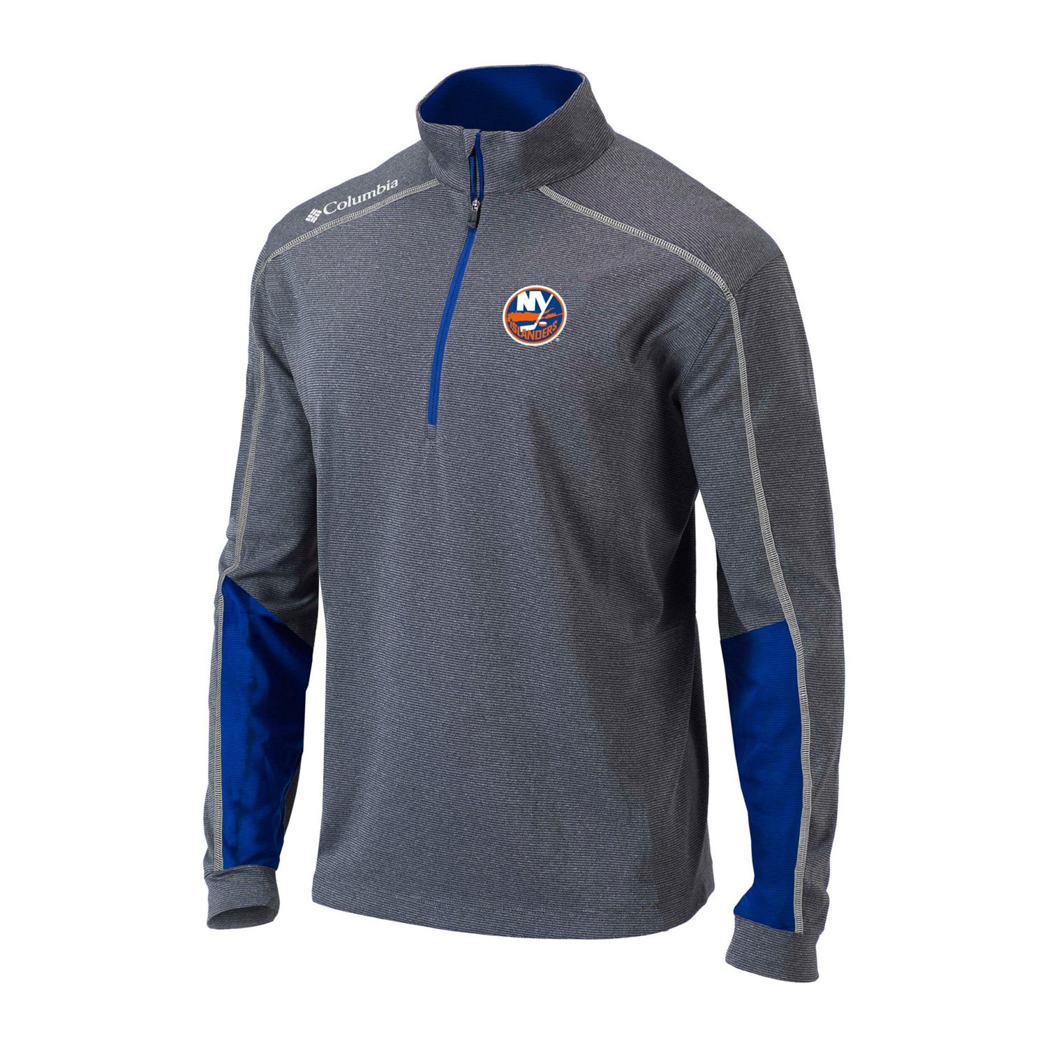 Columbia / New York Islanders Omni-Wick Shotgun 20 Quarter-Zip Pullover Top                                                      - view number 2