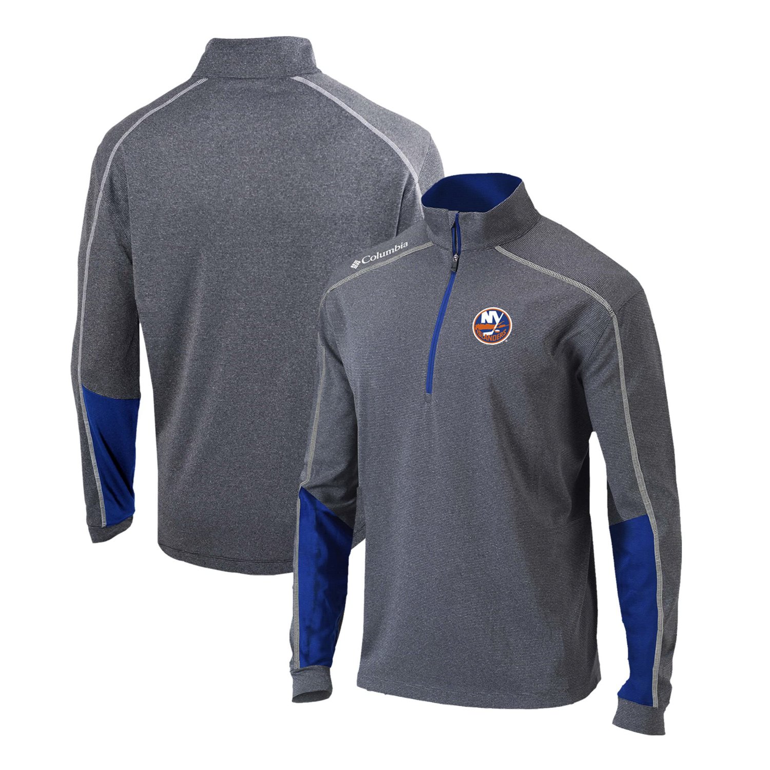 Columbia / New York Islanders Omni-Wick Shotgun 20 Quarter-Zip Pullover Top