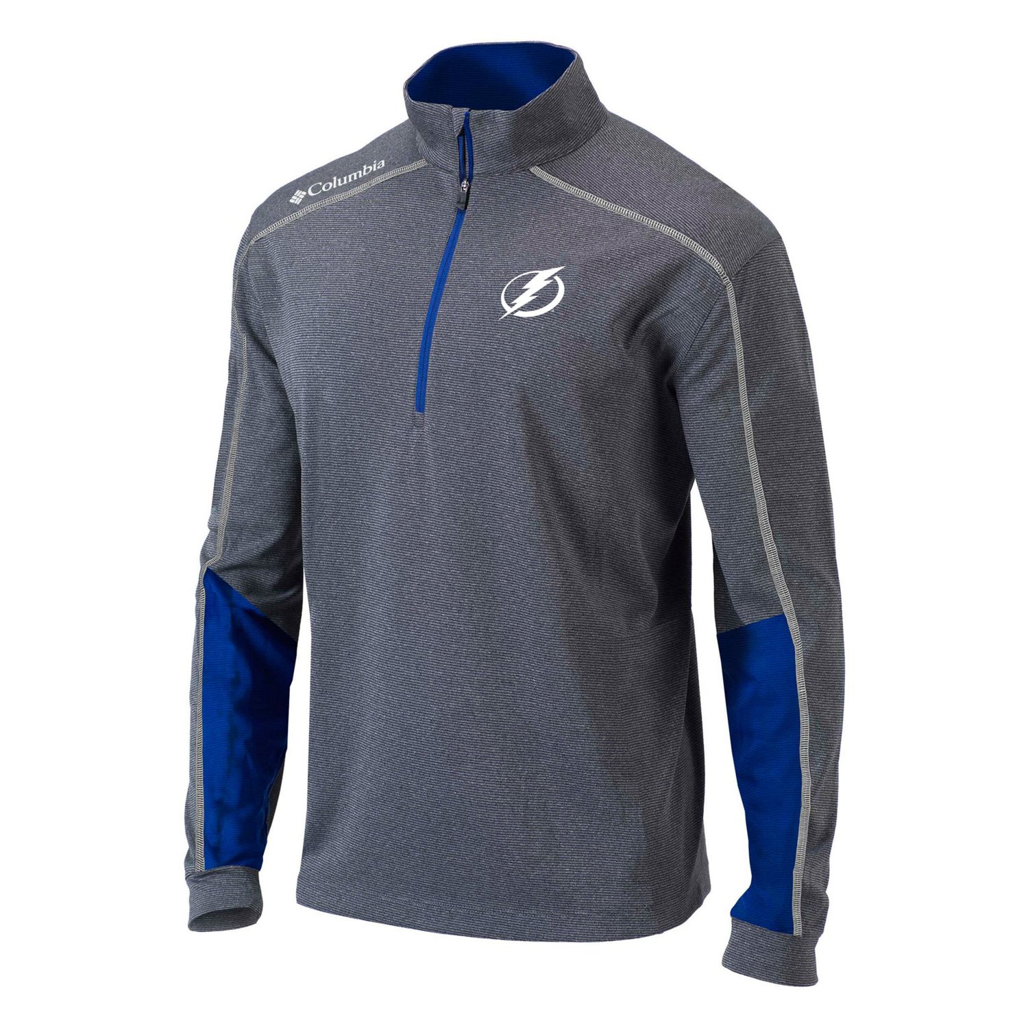 Columbia / Tampa Bay Lightning Omni-Wick Shotgun 20 Quarter-Zip Pullover Top - view number 2