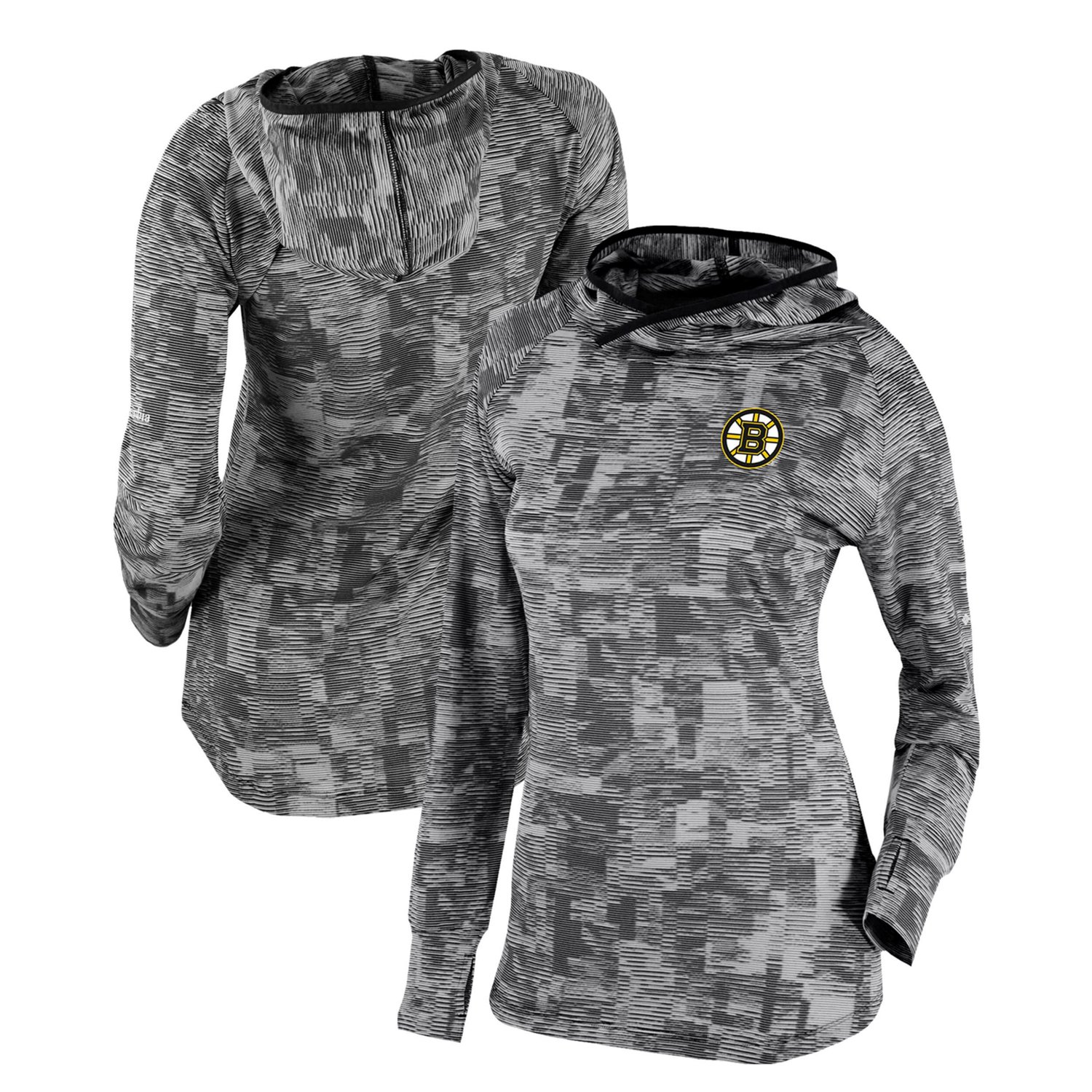 Columbia Boston Bruins Omni-Wick Sunday Ball Pullover Hoodie