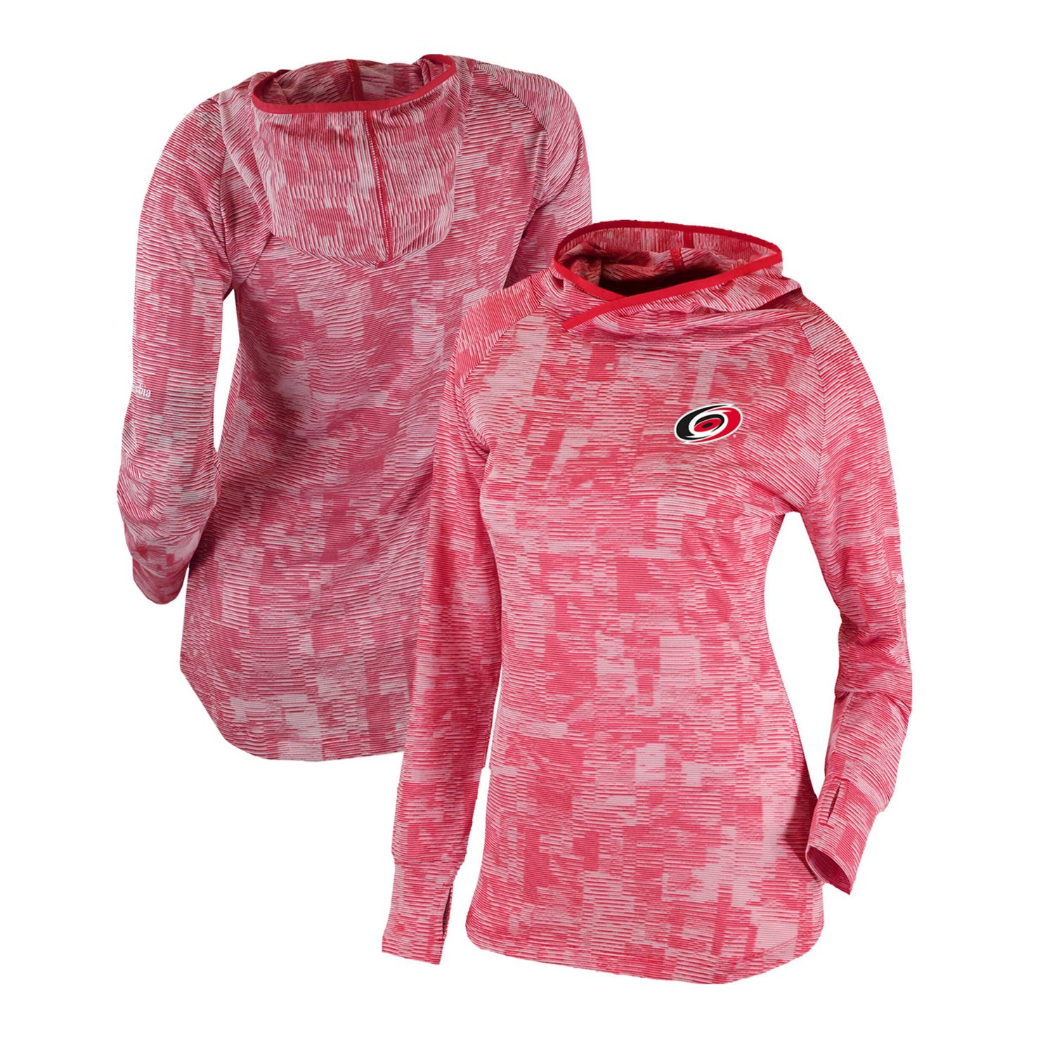 Columbia Carolina Hurricanes Omni-Wick Sunday Ball Pullover Hoodie