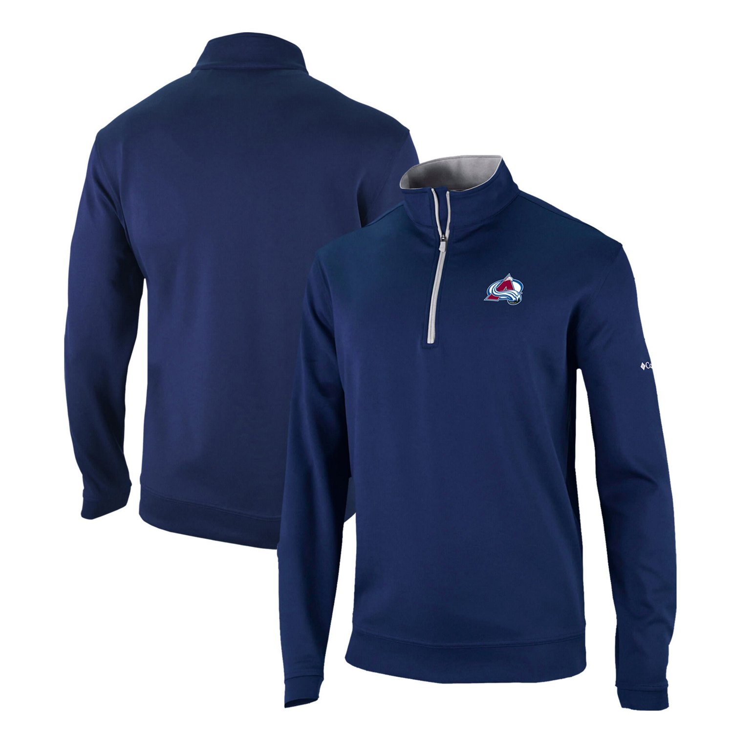 Columbia Colorado Avalanche Omni-Wick Wickhams Hills Half-Zip Pullover Top                                                       - view number 1