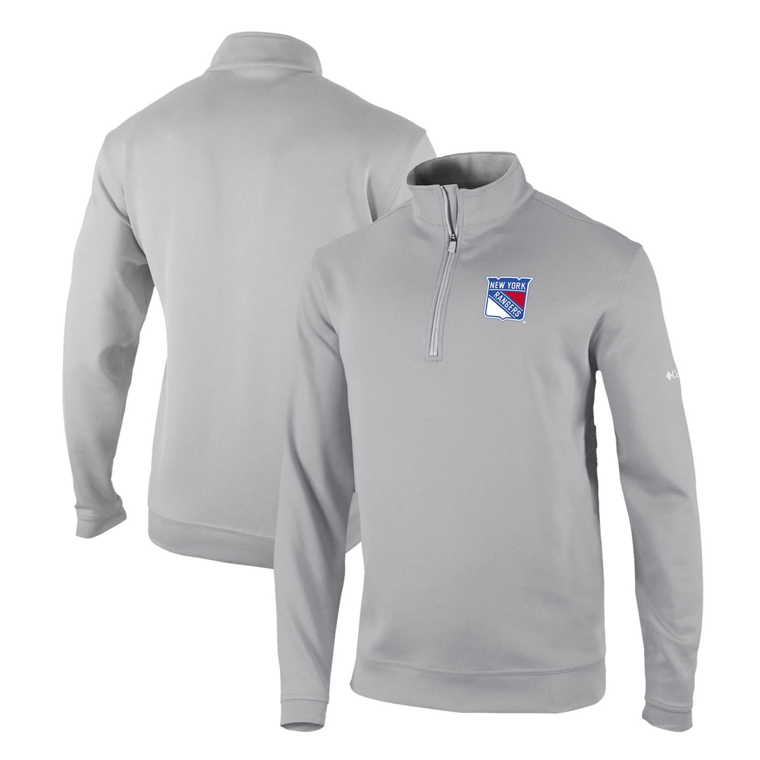 Columbia New York Rangers Omni-Wick Wickhams Hills Half-Zip Pullover Top - view number 1