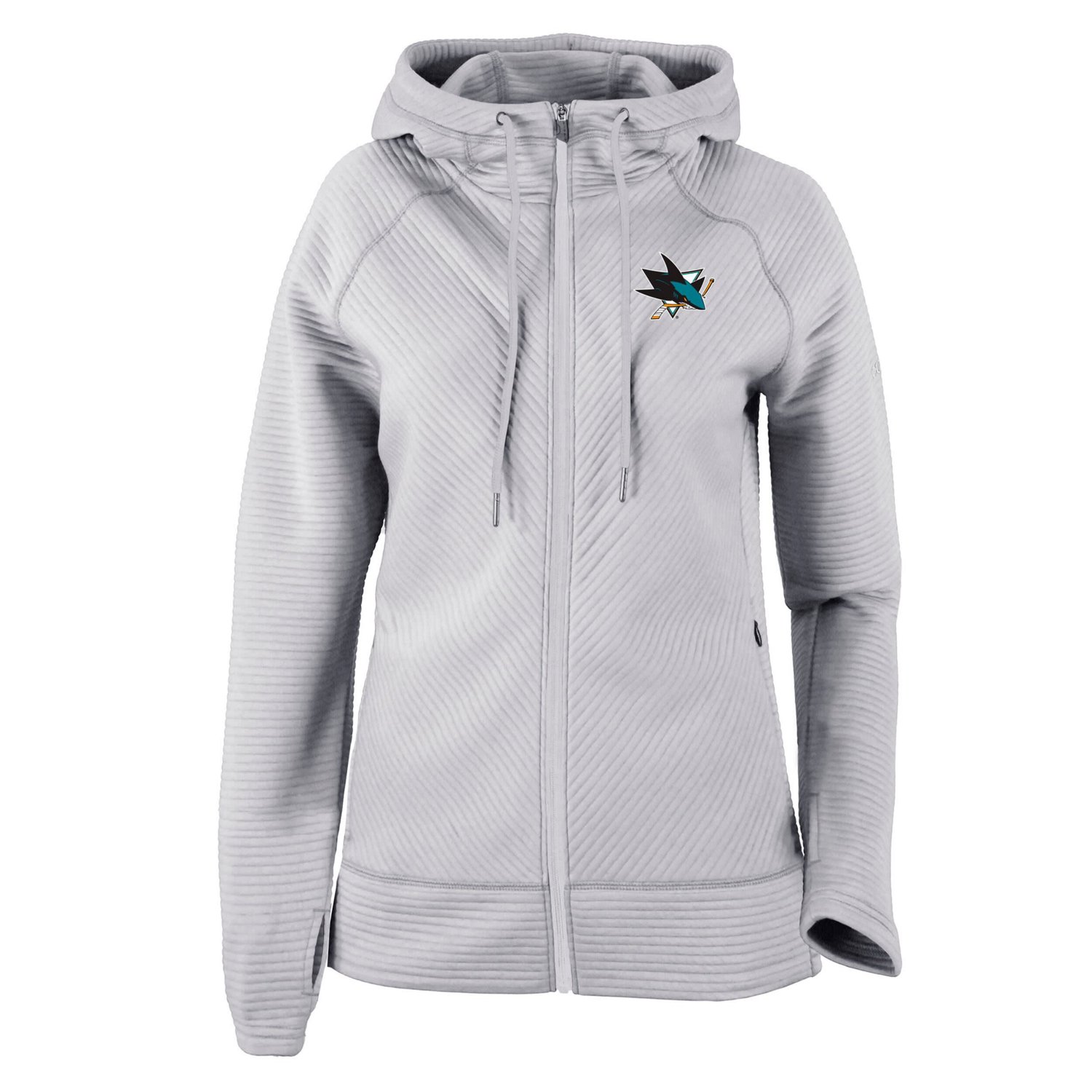 Columbia San Jose Sharks Omni-Wick Pack It Up Full-Zip Jacket - view number 2