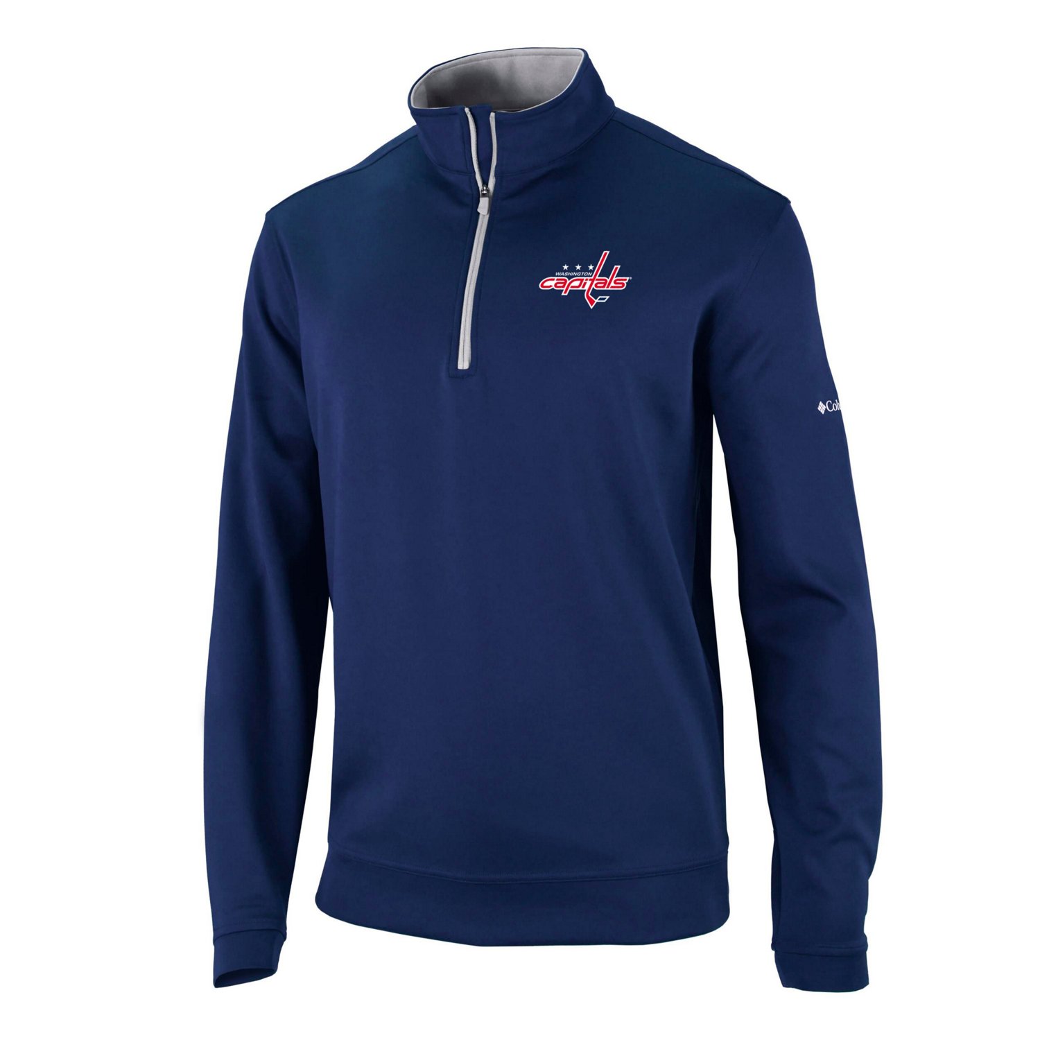 Columbia Washington Capitals Omni-Wick Wickhams Hills Half-Zip Pullover Top                                                      - view number 2